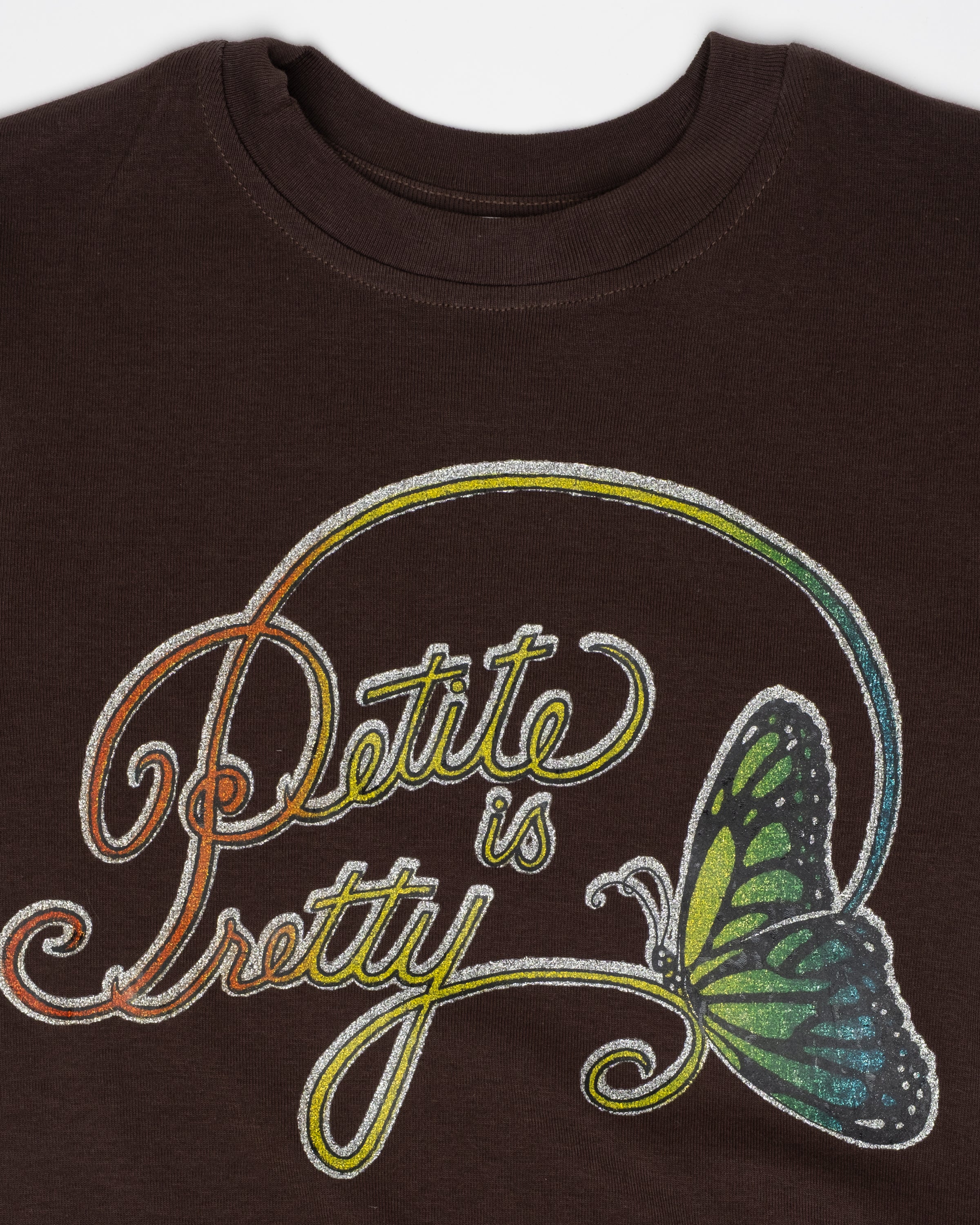 Vintage - Petite Is Pretty Baby Rib Tee - XS