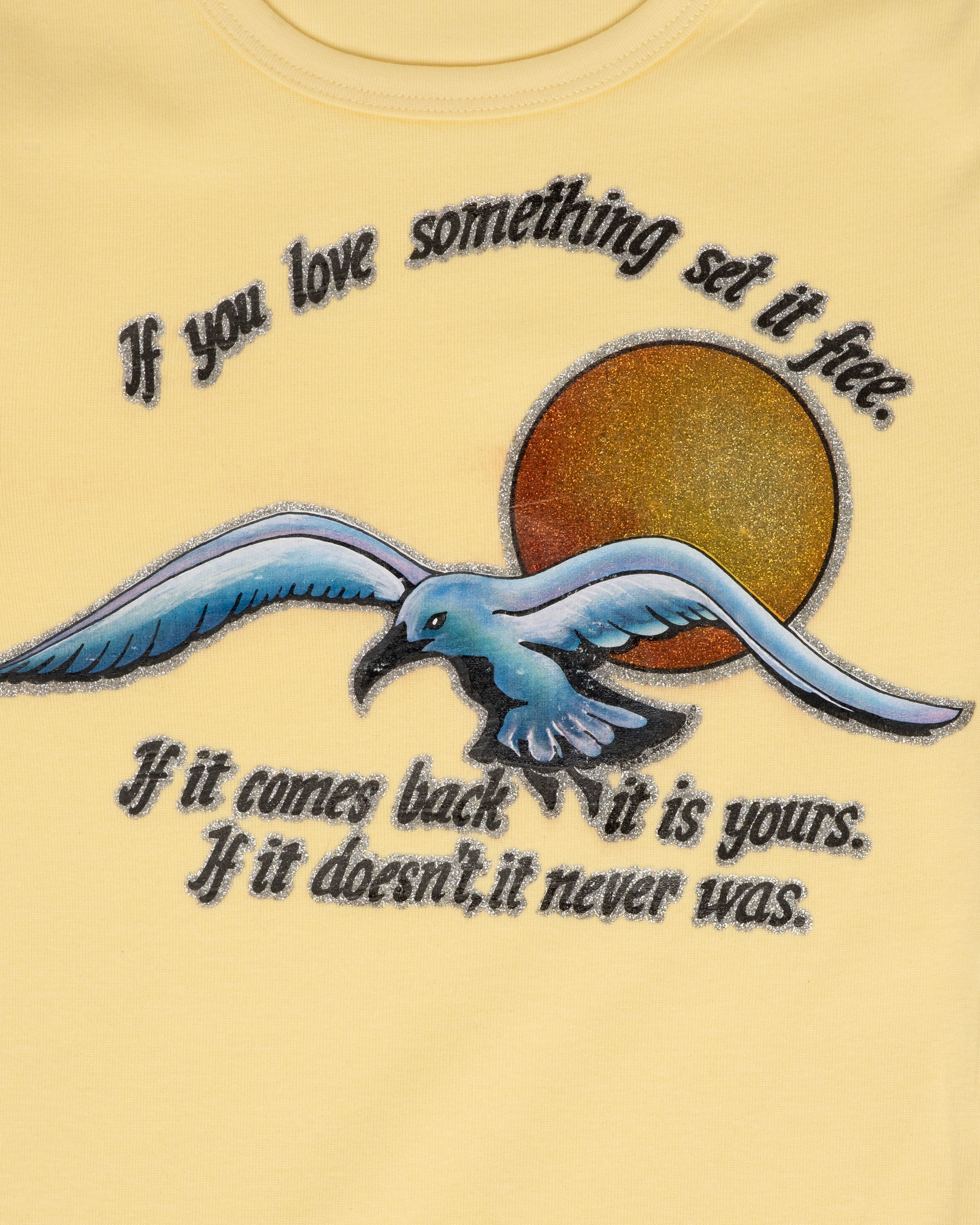 Vintage - If You Love Something Set It Free - XS