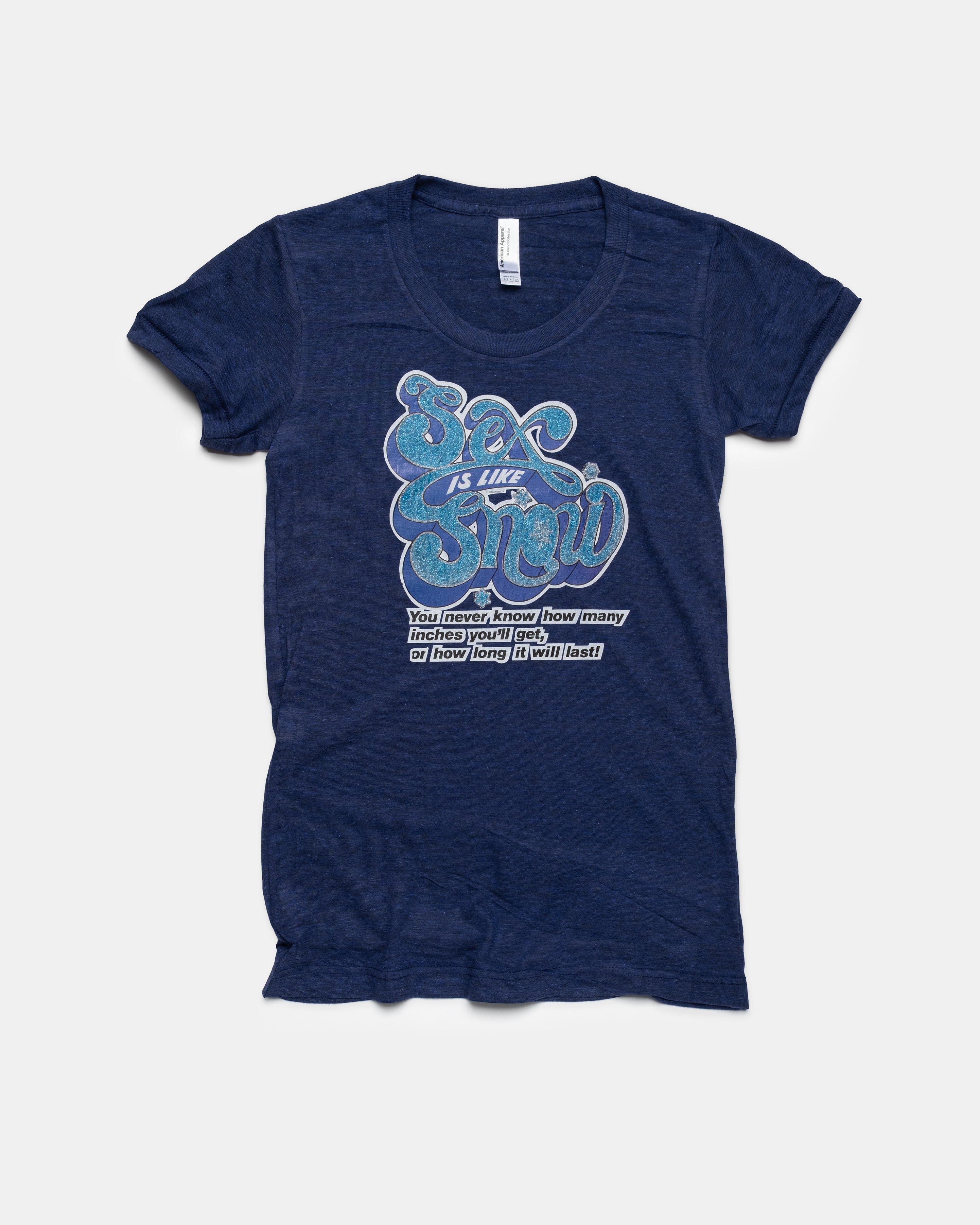 Vintage - Sex Is Like Snow Tee - S
