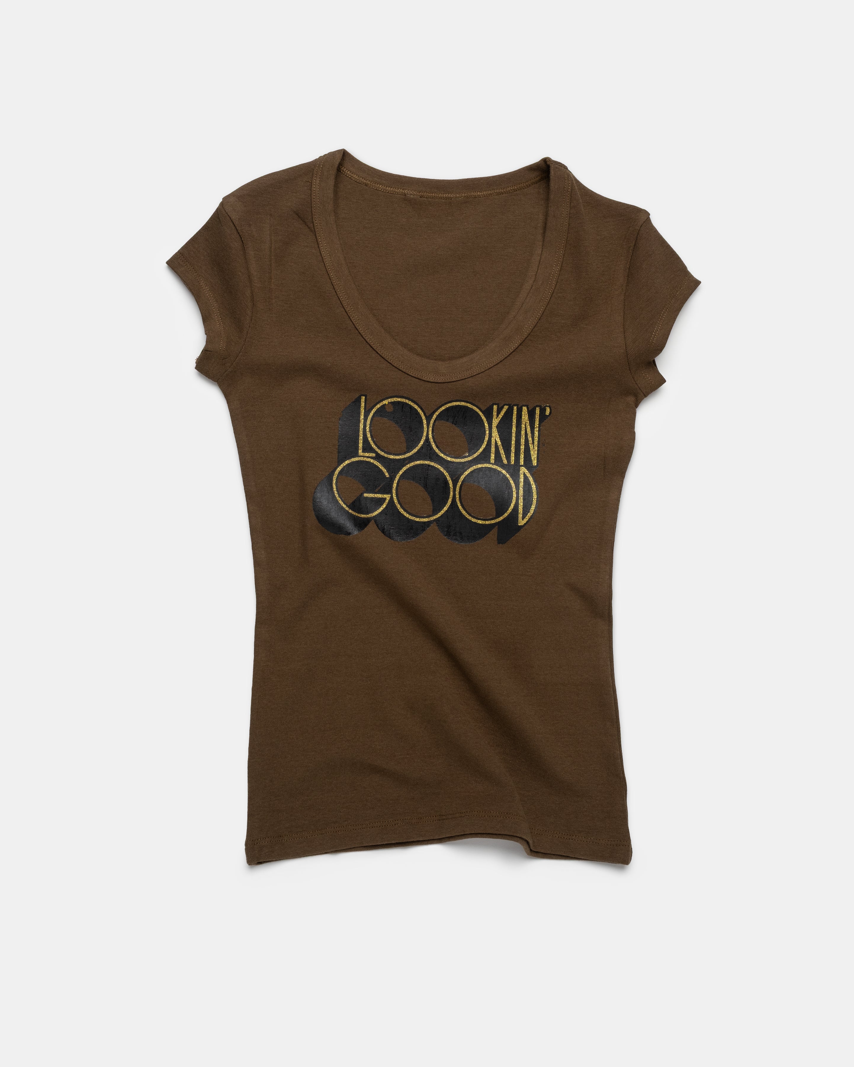 Vintage - 'Lookin' Good' Rib Tee - S