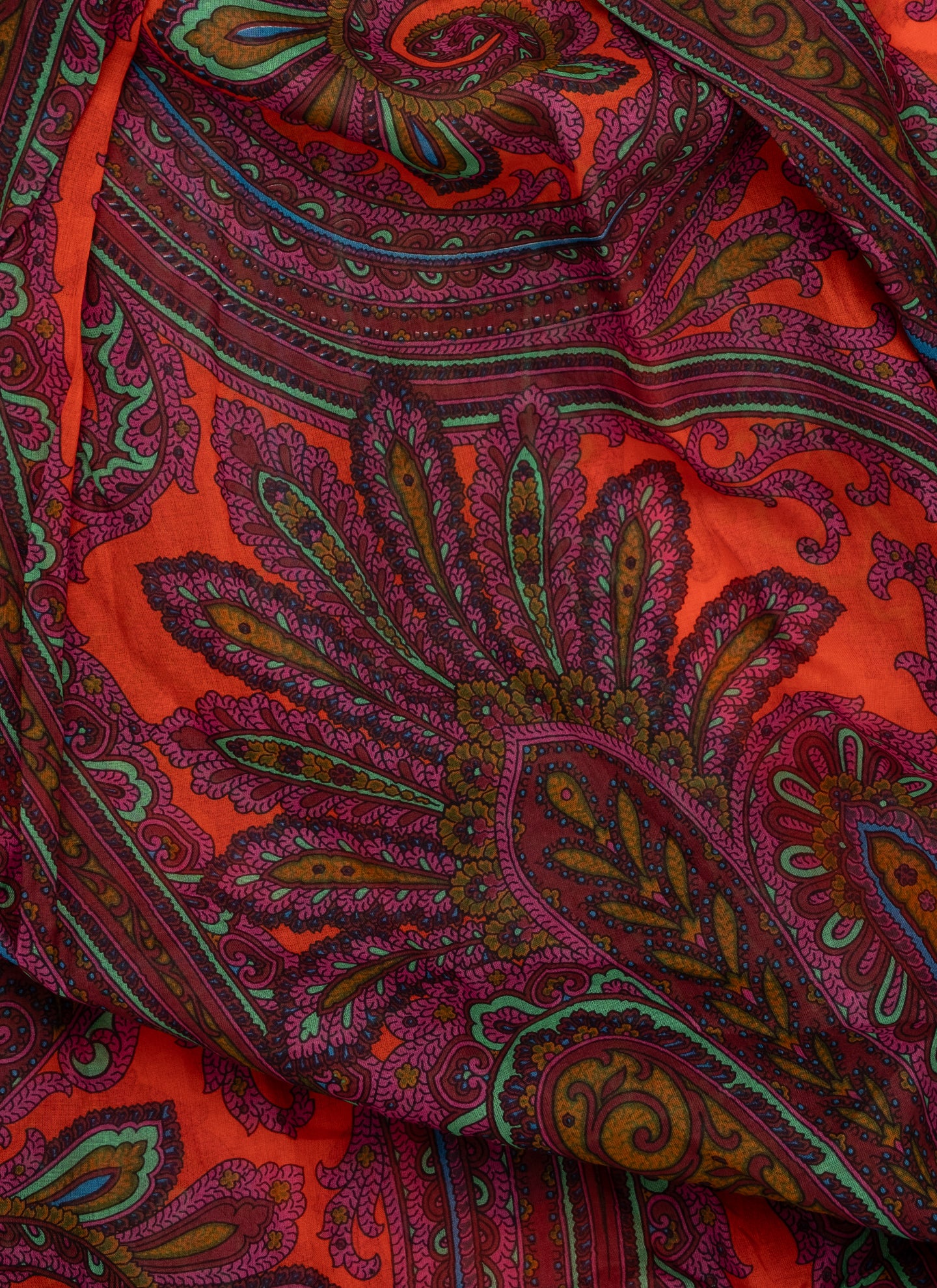 Miu Miu Paisley Silk Skirt - A/W 2005