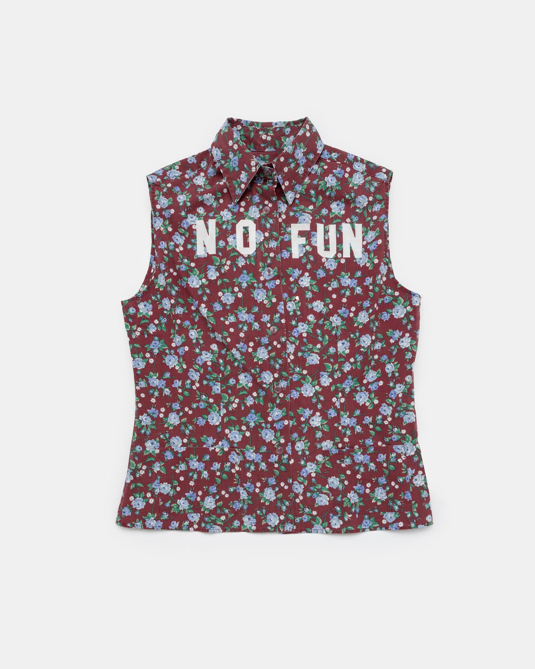Antoni & Alison No Fun Floral Top - C. 2000s