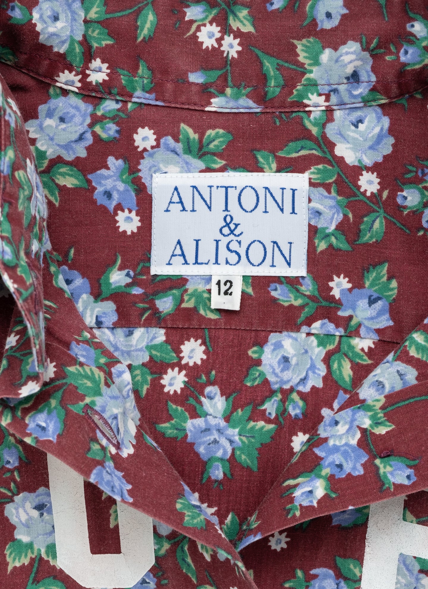 Antoni & Alison No Fun Floral Top - C. 2000s
