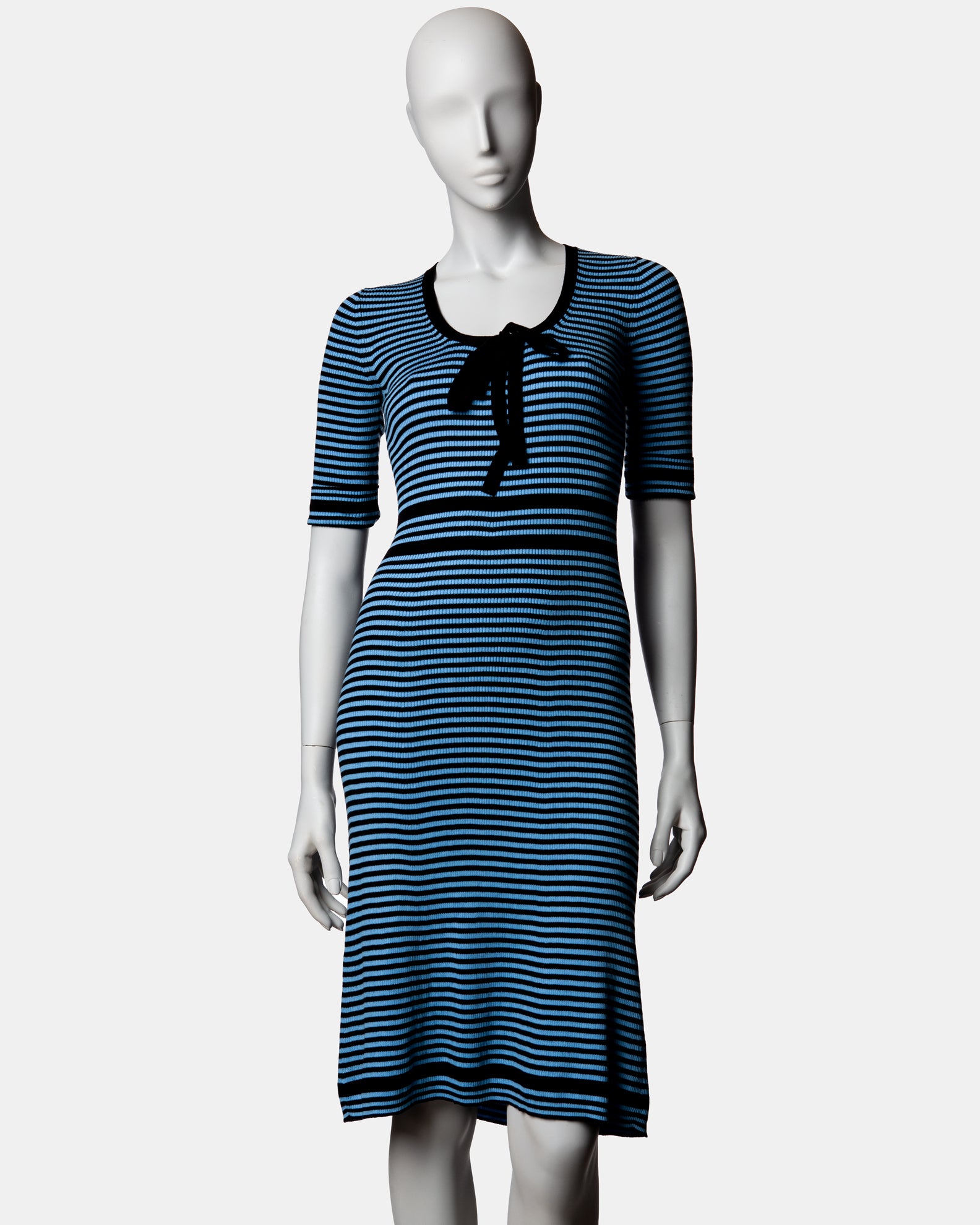 Marc Jacobs Striped Midi Dress - C. 2000s - XS