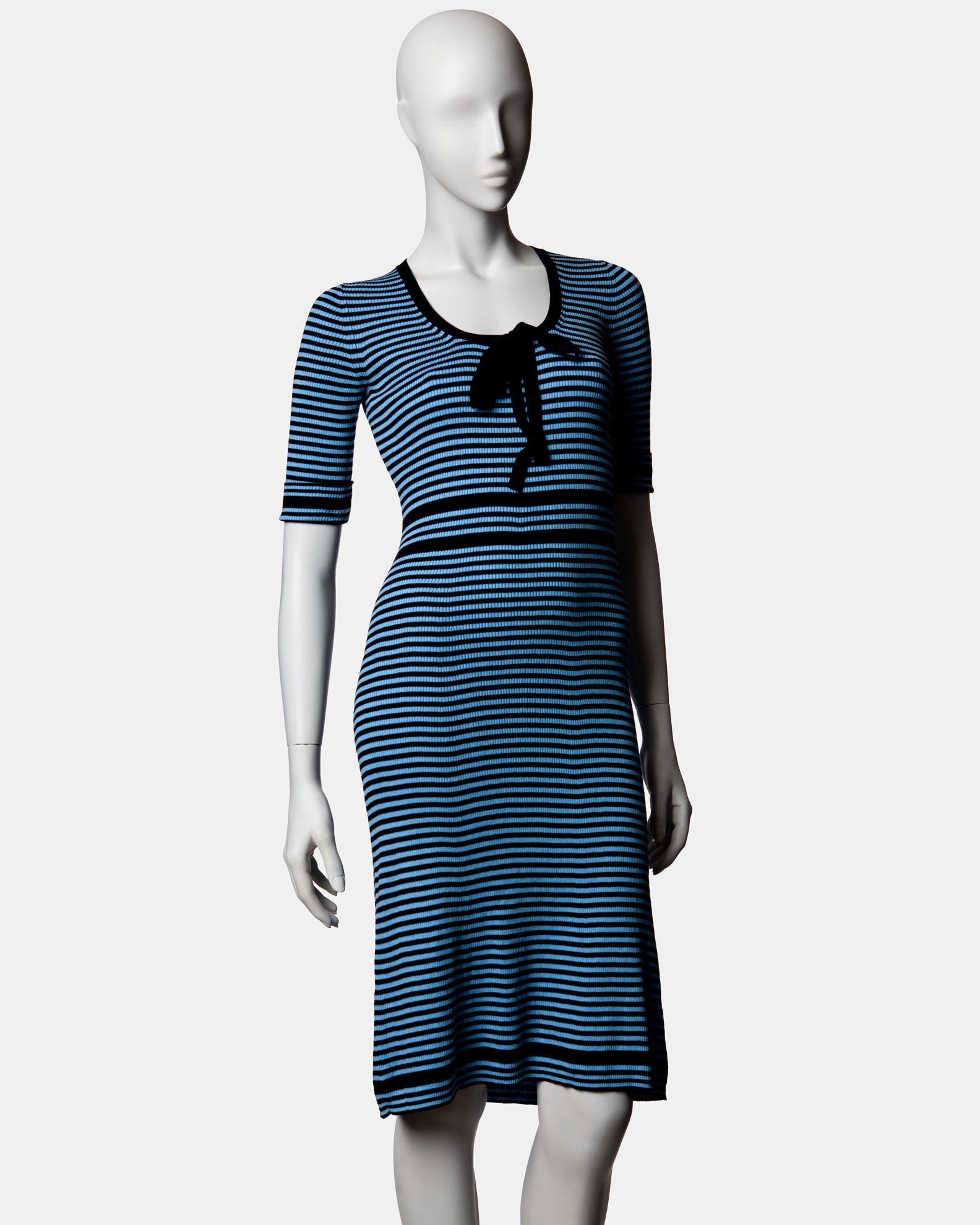 Marc Jacobs Striped Midi Dress - C. 2000s - XS
