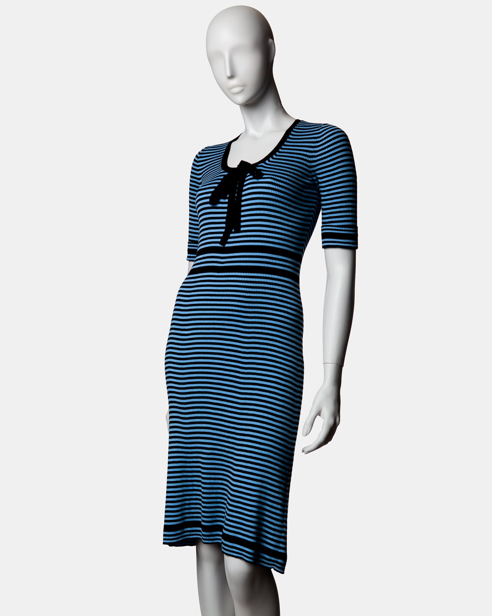 Marc Jacobs Striped Midi Dress - C. 2000s - XS