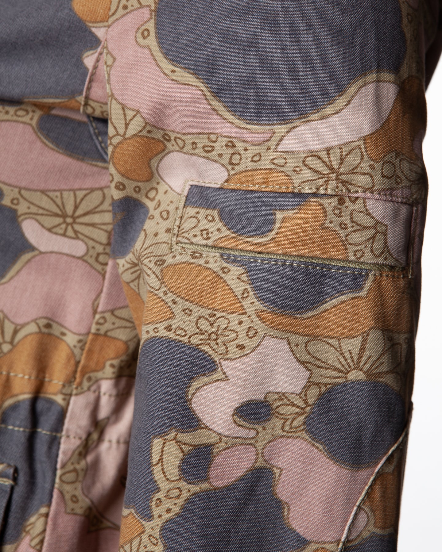 Marc Jacobs Floral Camo Military Jacket - C. S/S 2003 - US 4