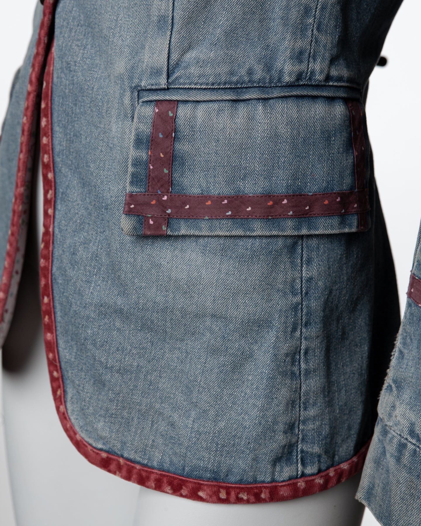 Marc Jacobs Washed Denim Jacket - A/W 2002 - US 4