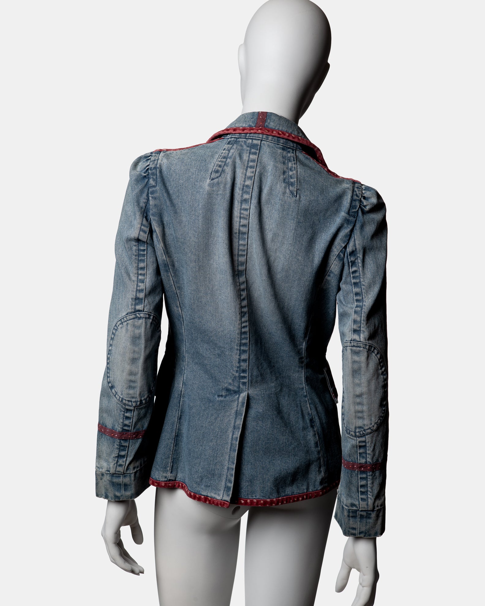 Marc Jacobs Washed Denim Jacket - A/W 2002 - US 4