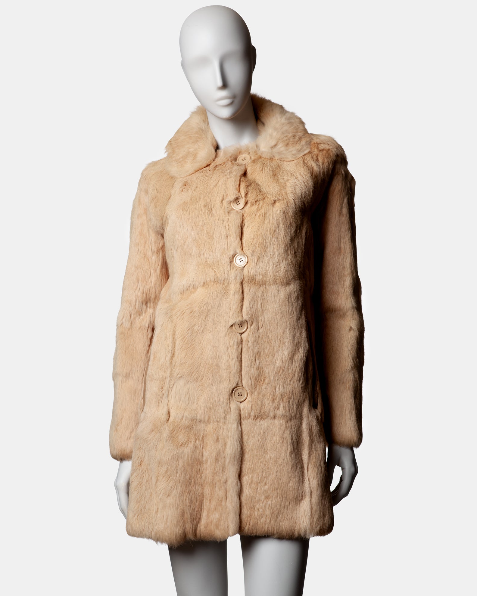 Marc Jacobs Rabbit Fur Coat - A/W 2004 - S