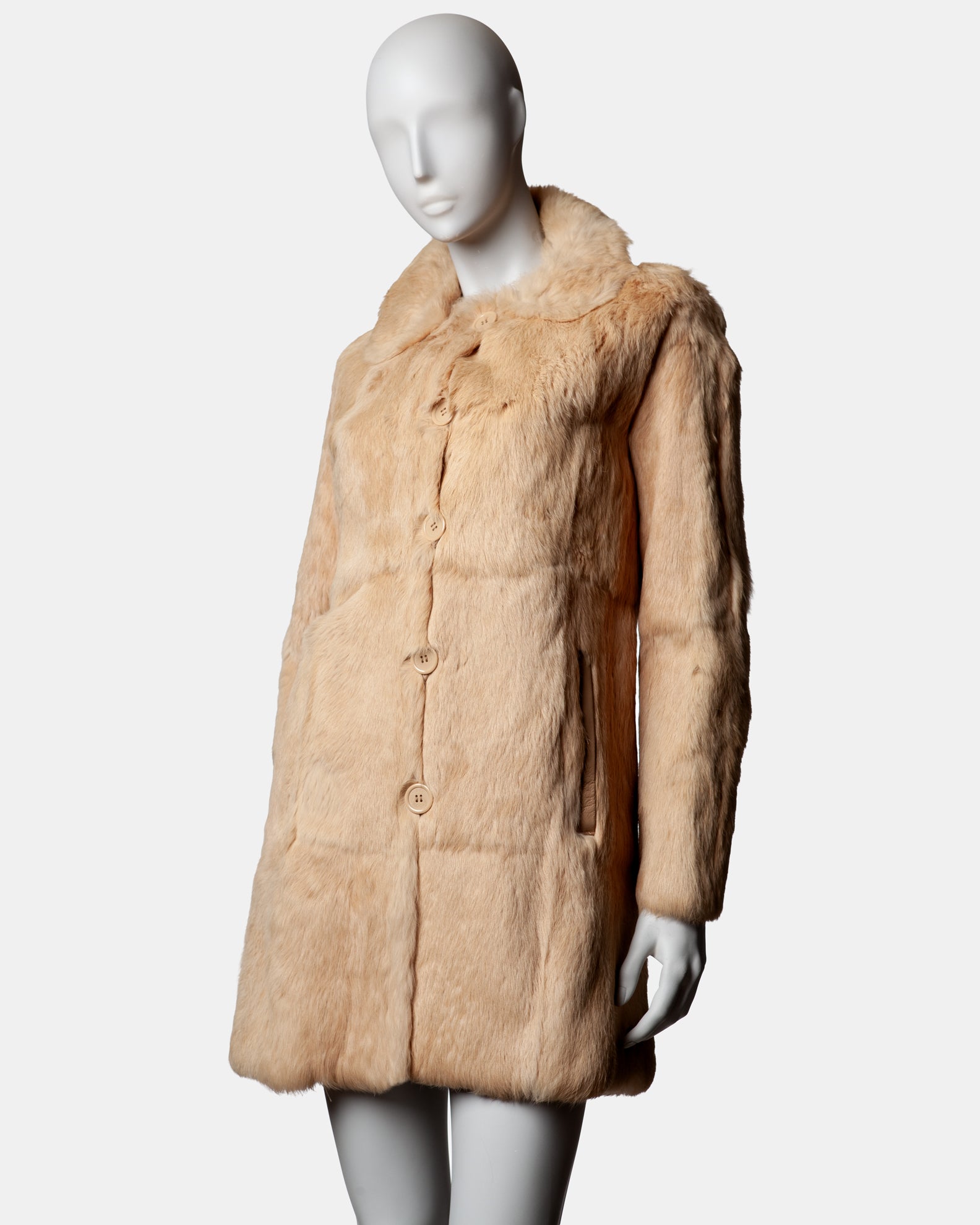 Marc Jacobs Rabbit Fur Coat - A/W 2004 - S