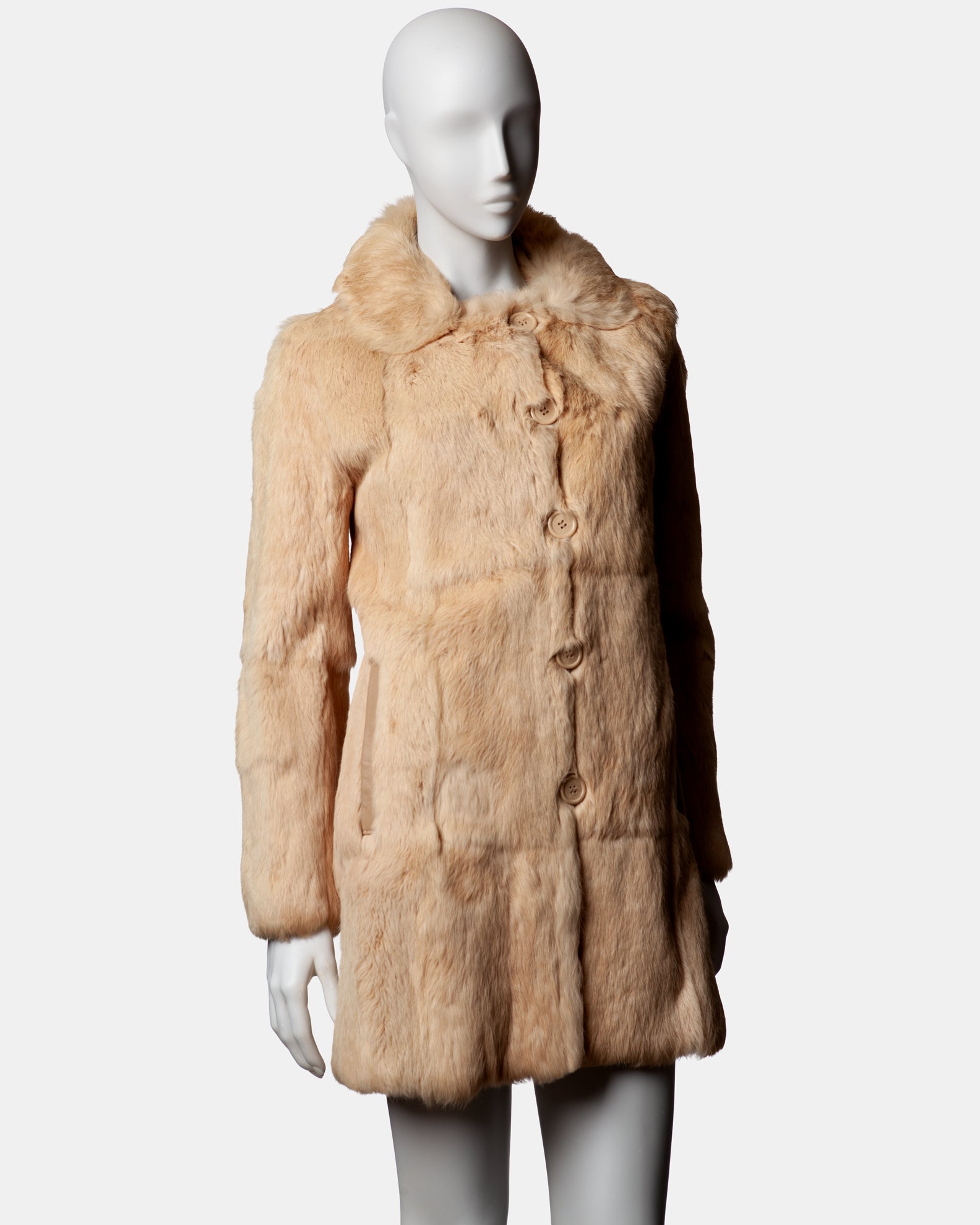Marc Jacobs Rabbit Fur Coat - A/W 2004 - S