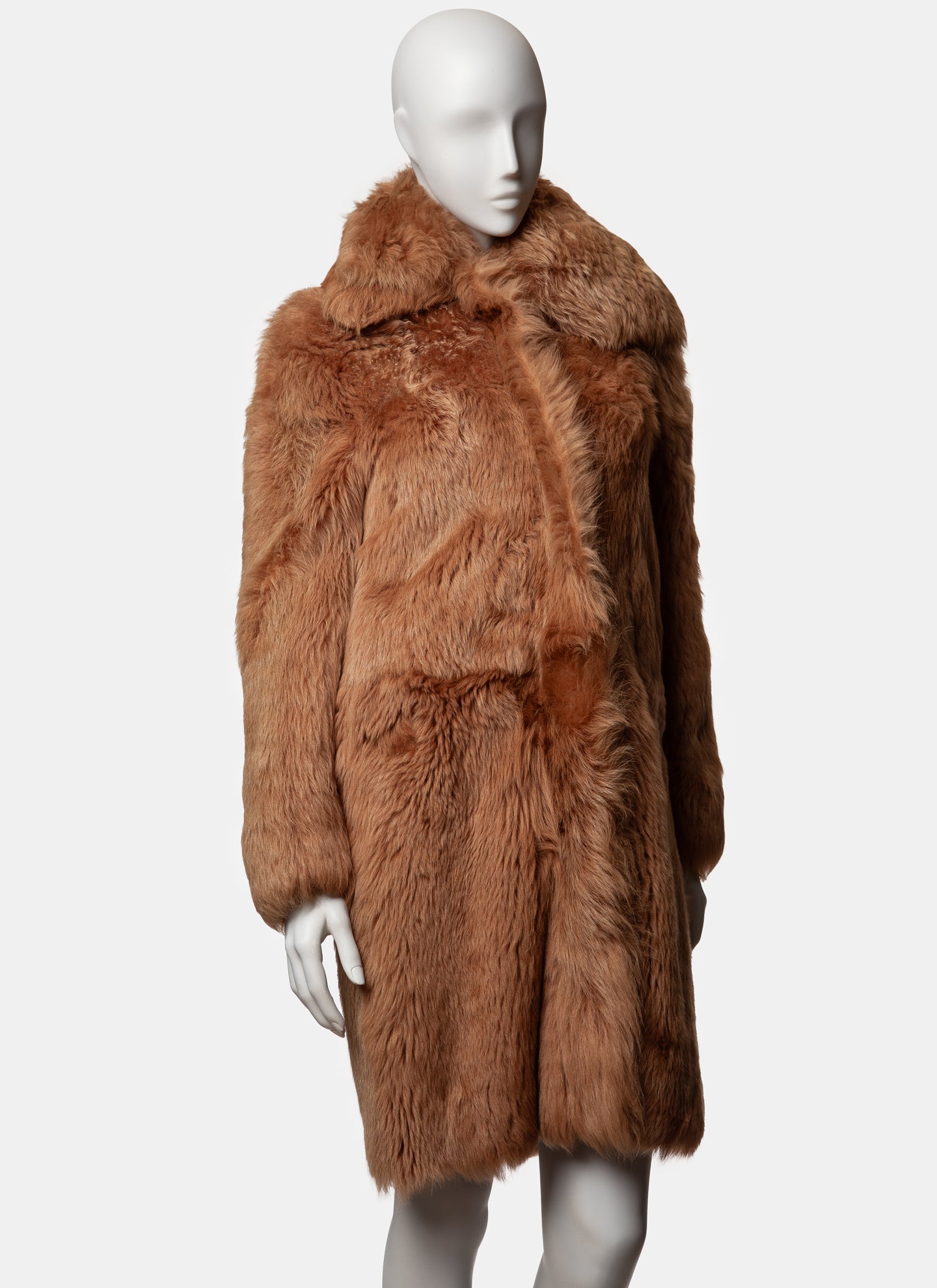 Helmut Lang Shearling Coat - A/W 2000