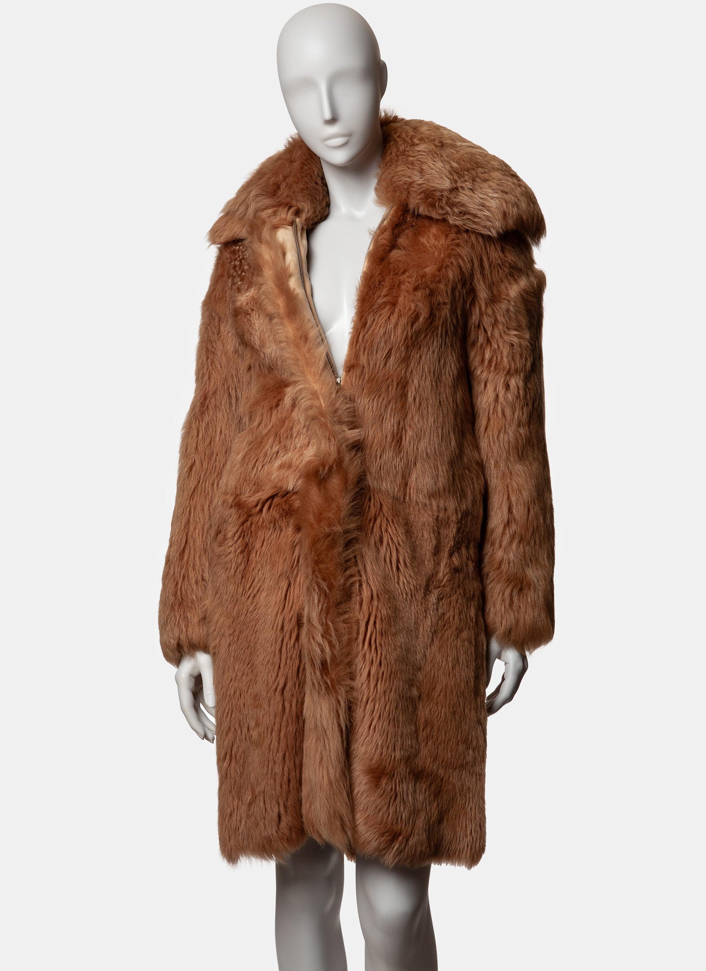 Helmut Lang Shearling Coat - A/W 2000
