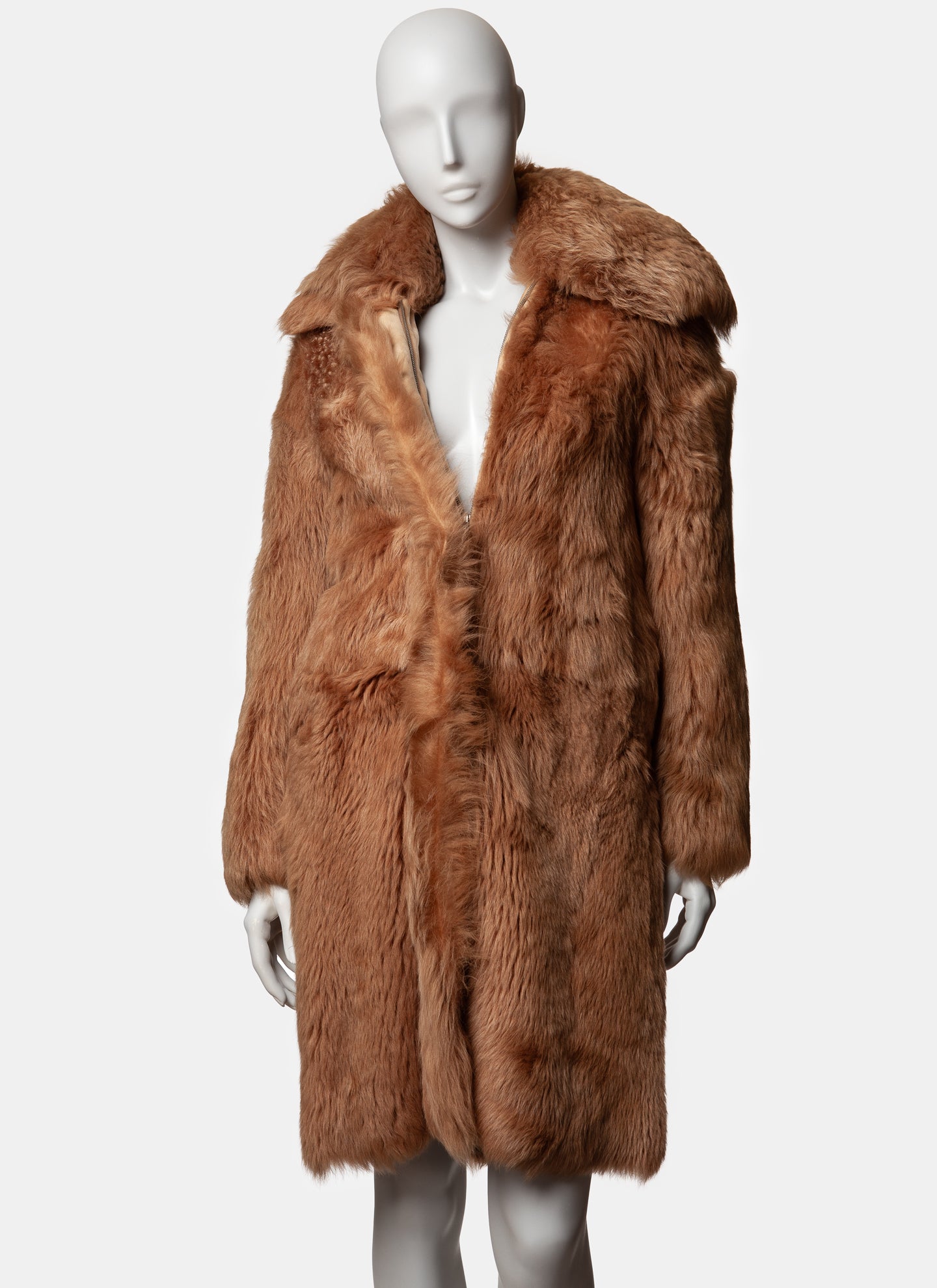 Helmut Lang Shearling Coat - A/W 2000
