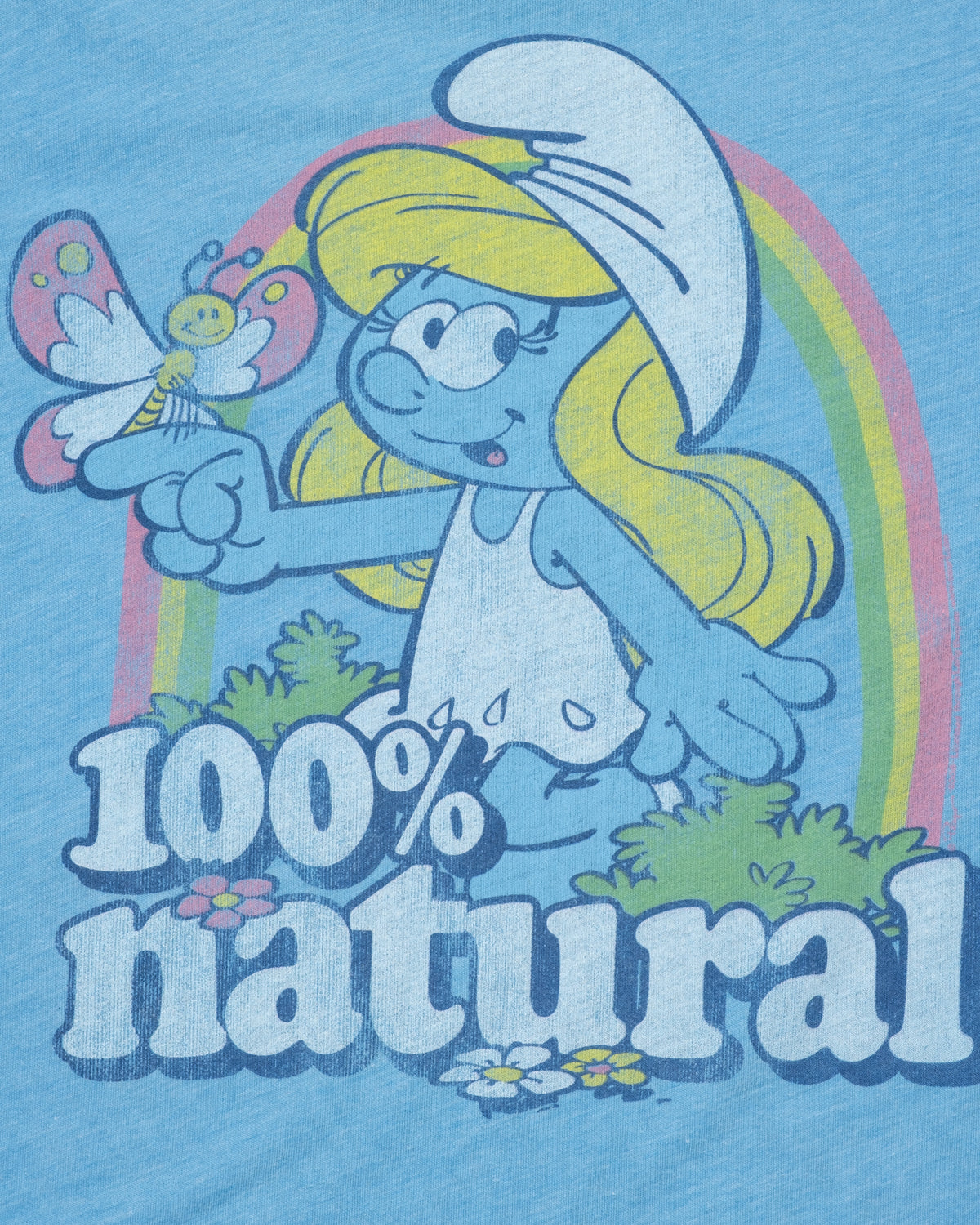 Junk Food - 100% Natural Tee - C. 2000s - S