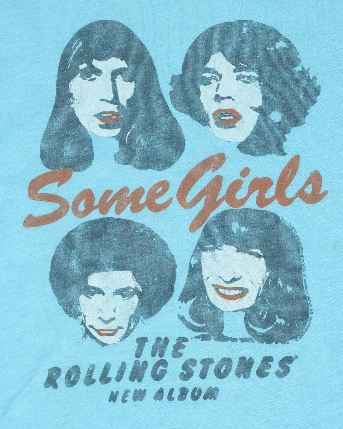Junk Food - Stones Some Girls Tee - 2005 - S