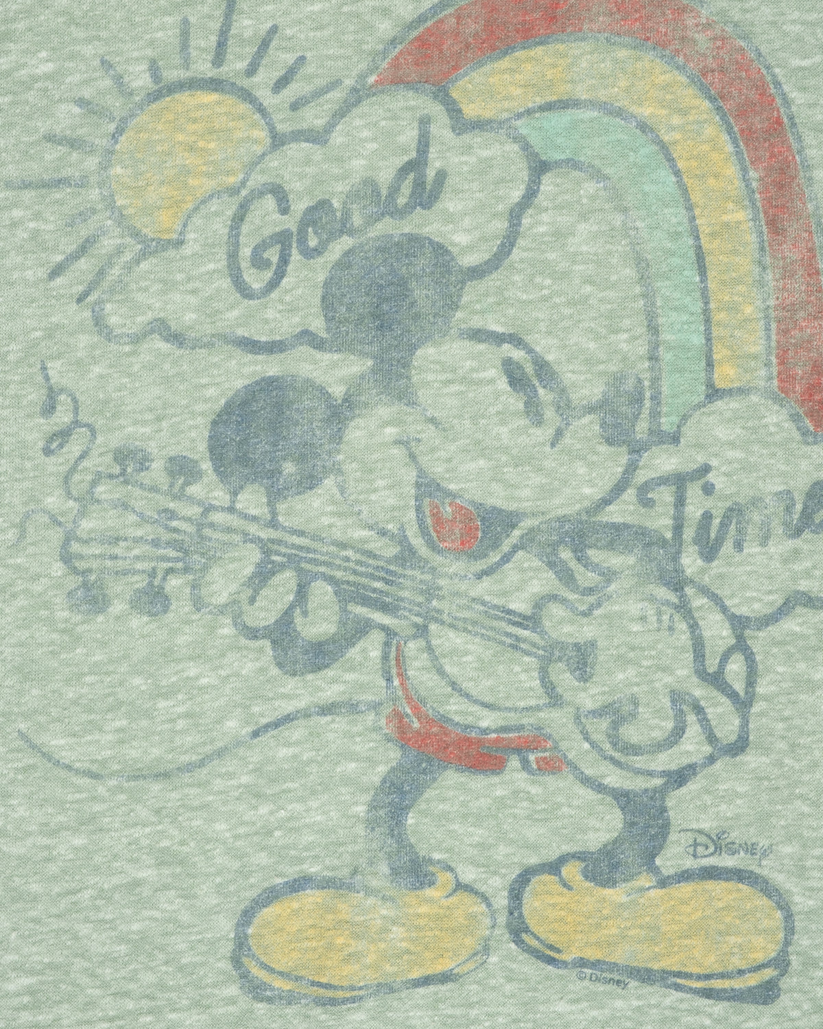 Junk Food - Mickey Sheer Tee - C. 2000s - S