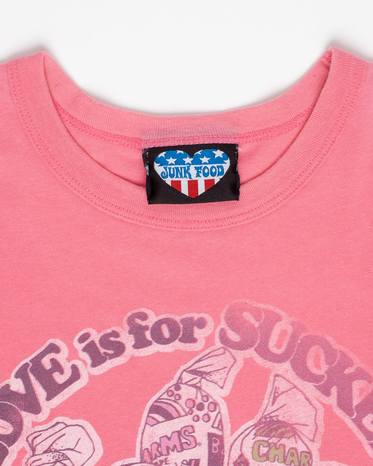 Junk Food - Love is for Suckers Tee - S