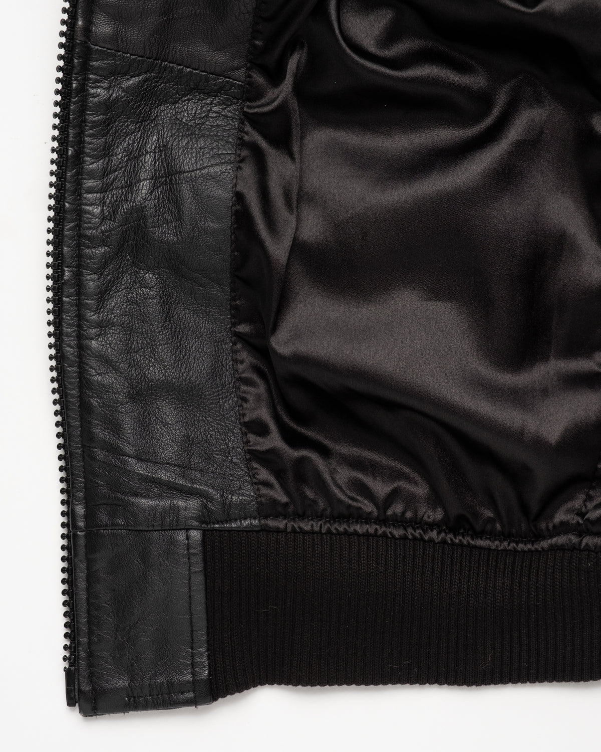 Vintage - Hedi Esque Aviator Leather Bomber Jacket