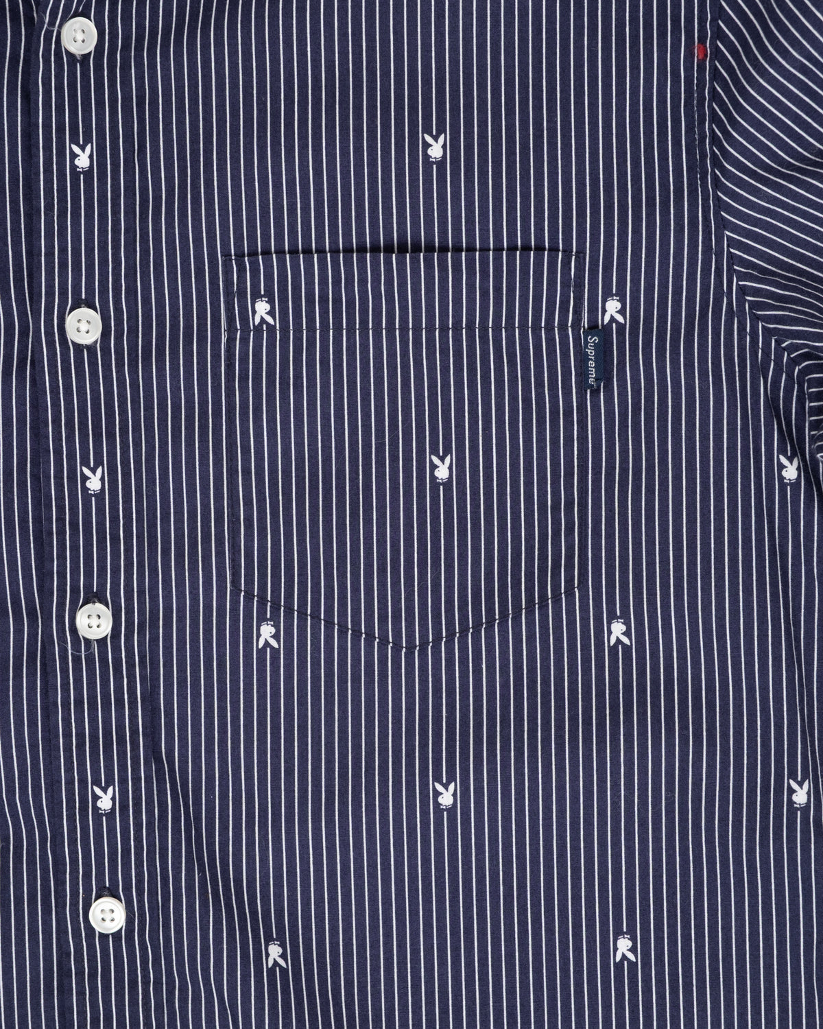 Supreme - Playboy Stripe Oxford Shirt - S/S 2011 - S