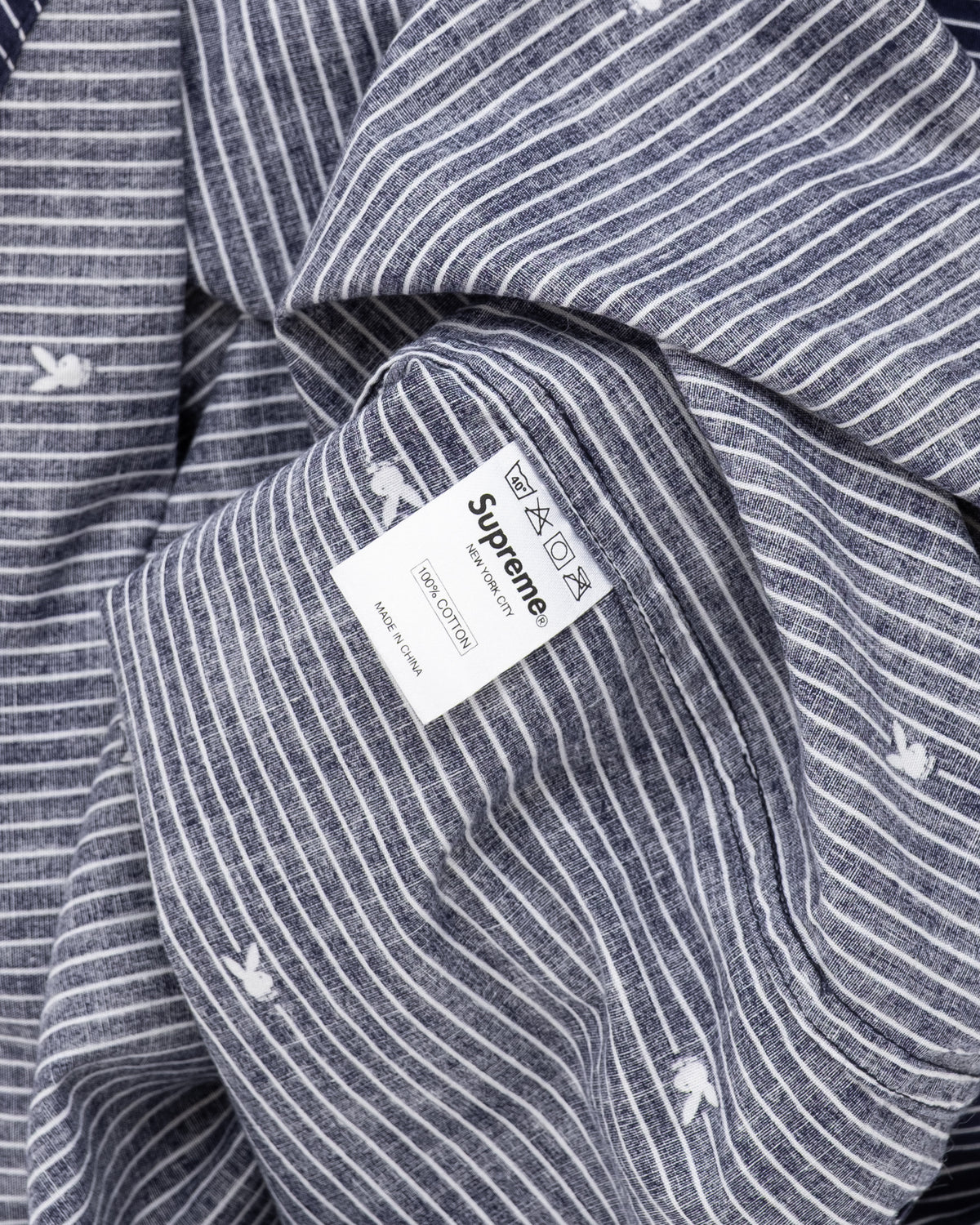 Supreme - Playboy Stripe Oxford Shirt - S/S 2011 - S