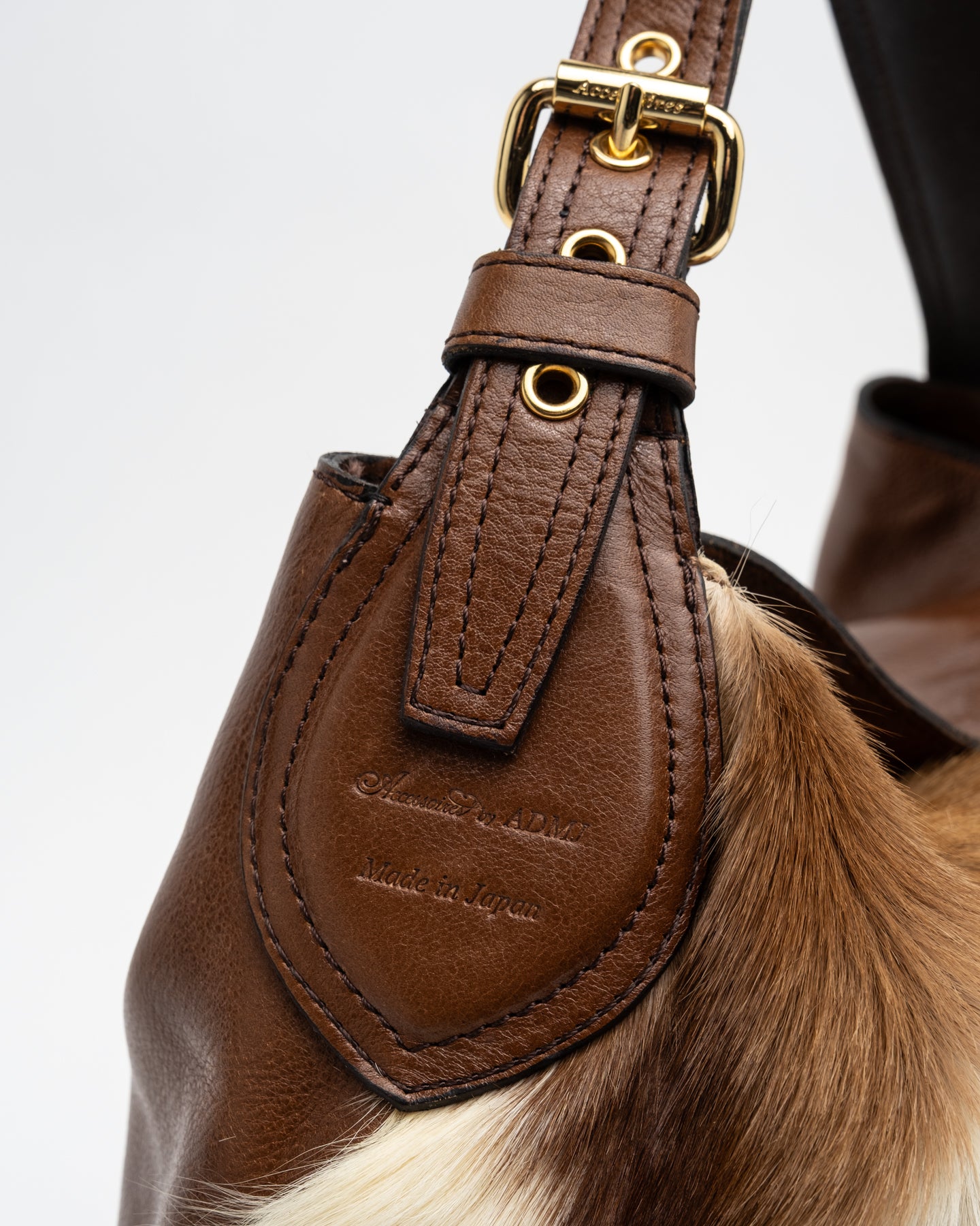 ADMJ Gazelle Fur Handbag - C. 2000s
