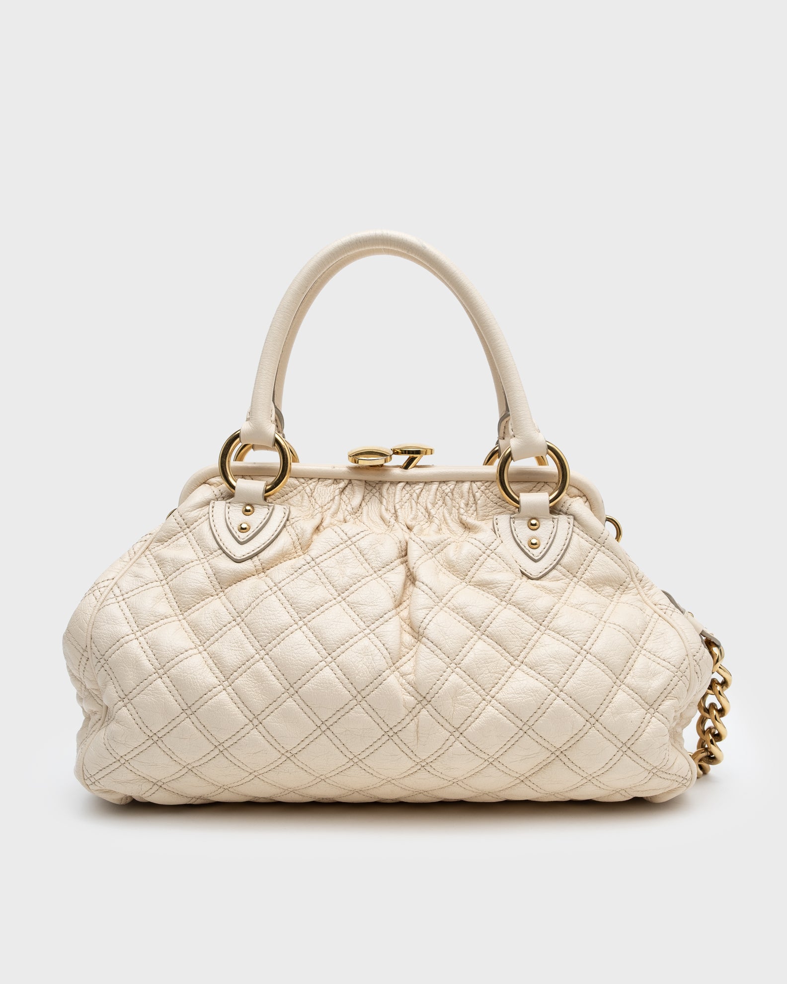 Marc Jacobs Quilted Stam Handbag - C. 2000s