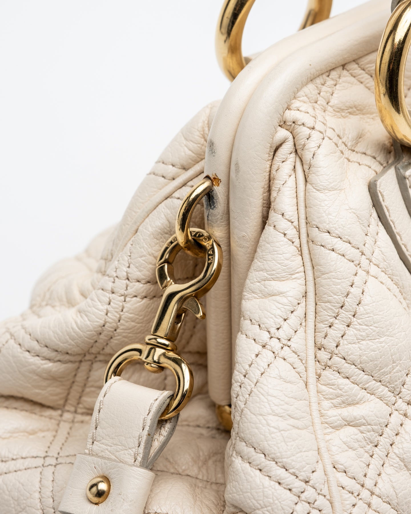 Marc Jacobs Quilted Stam Handbag - C. 2000s