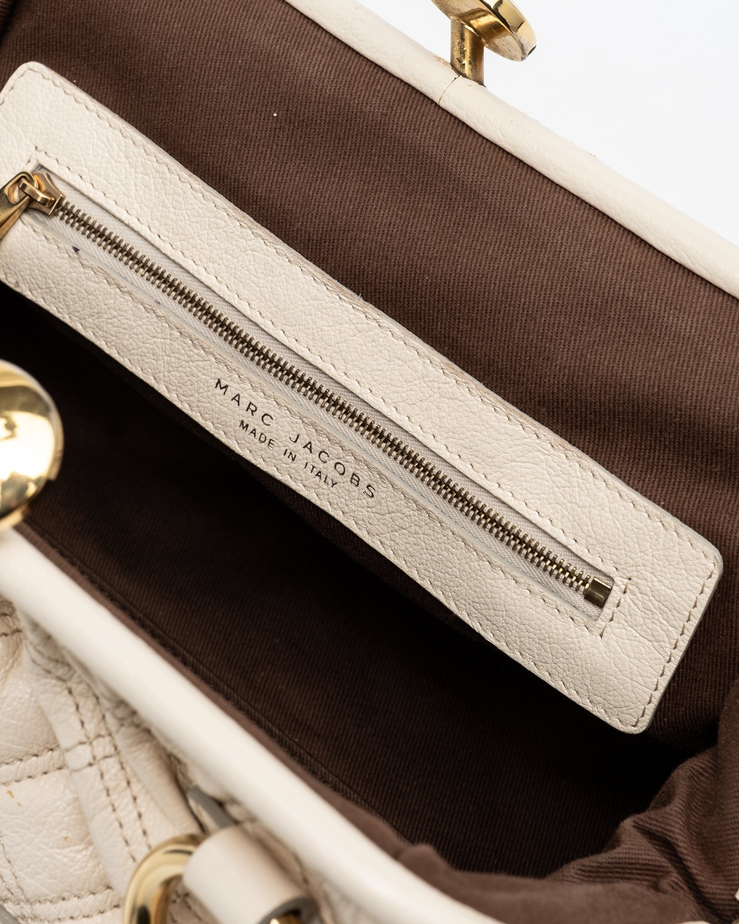 Marc Jacobs Quilted Stam Handbag - C. 2000s