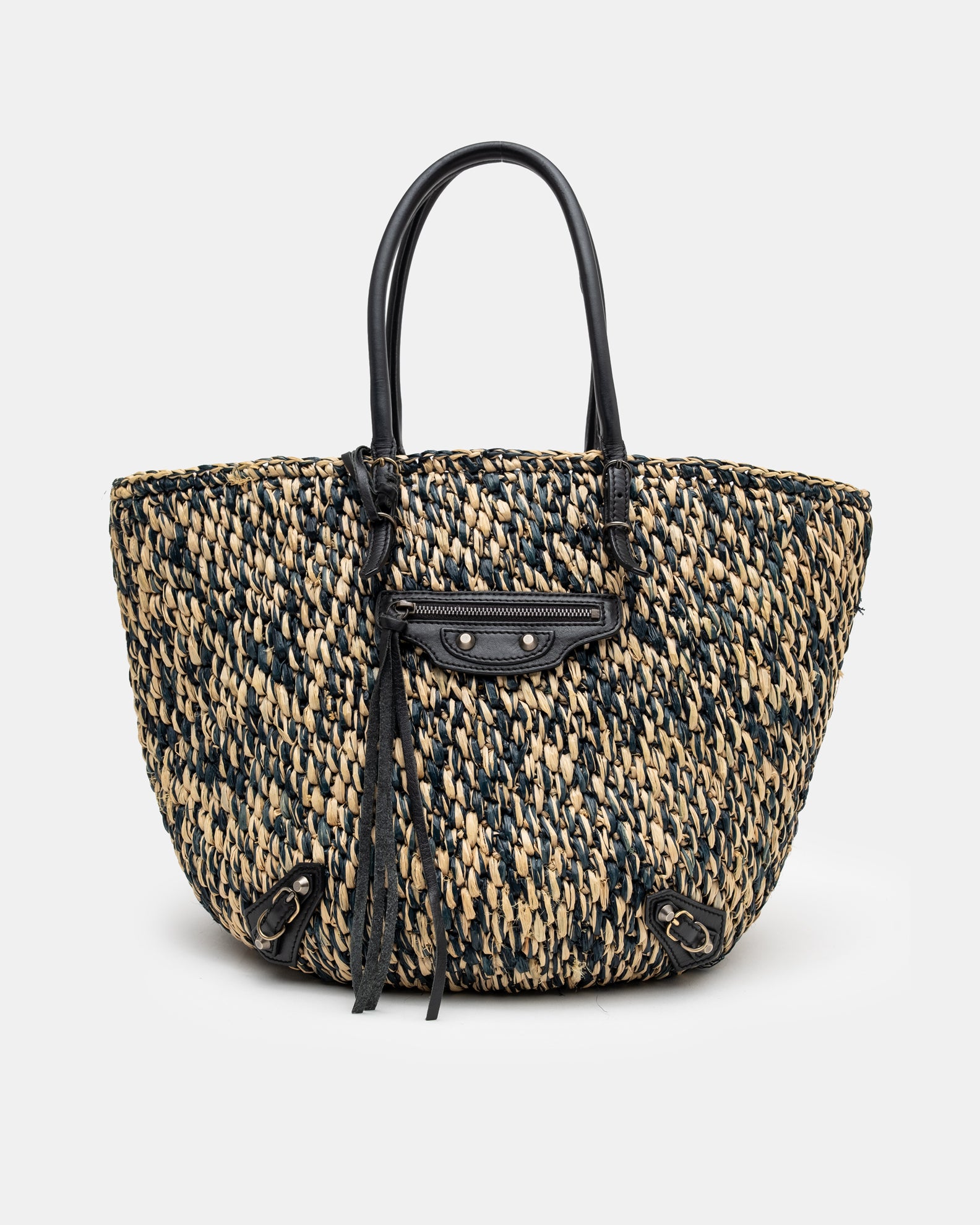 Balenciaga Basketweave Bag - C. 2010s