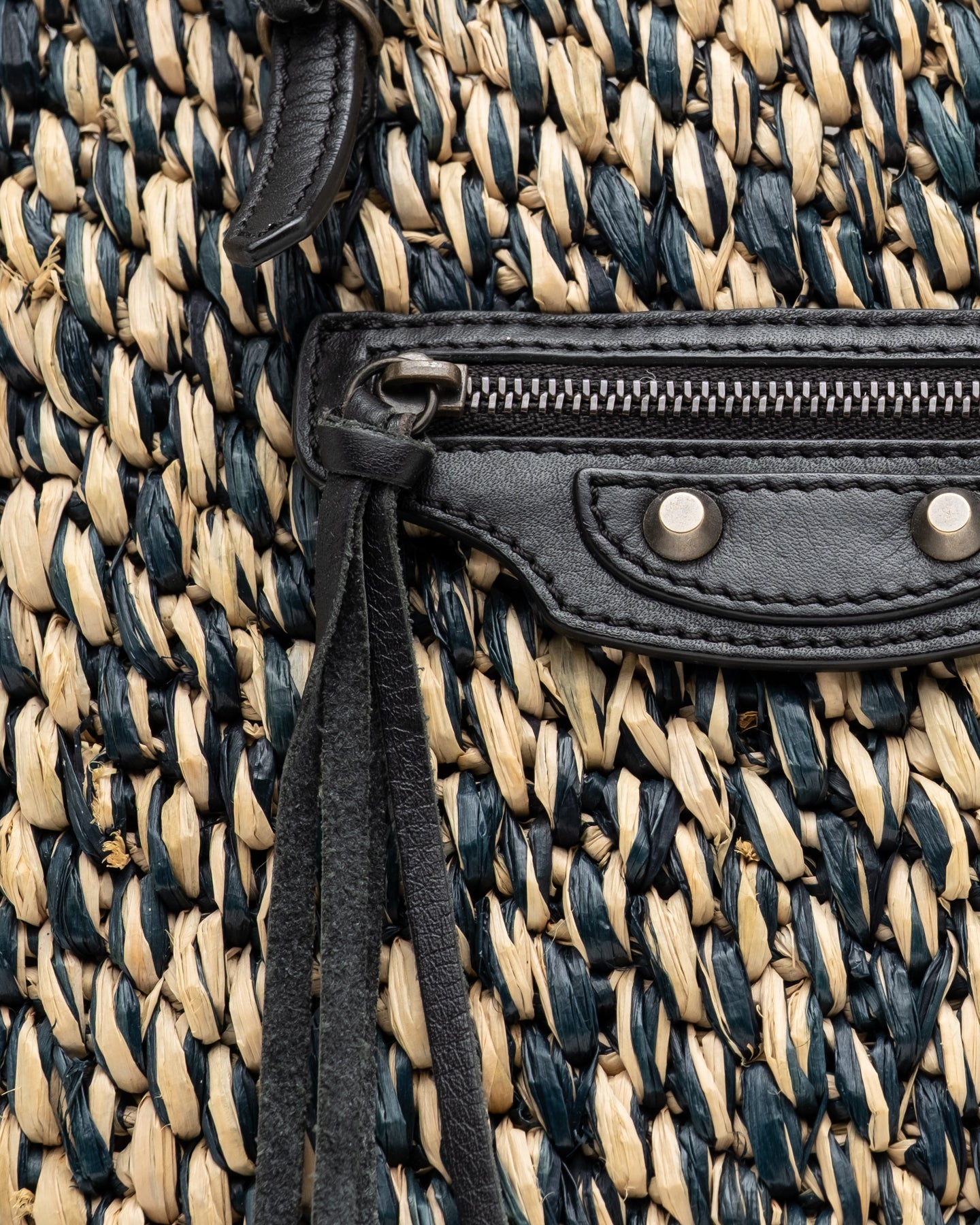 Balenciaga Basketweave Bag - C. 2010s