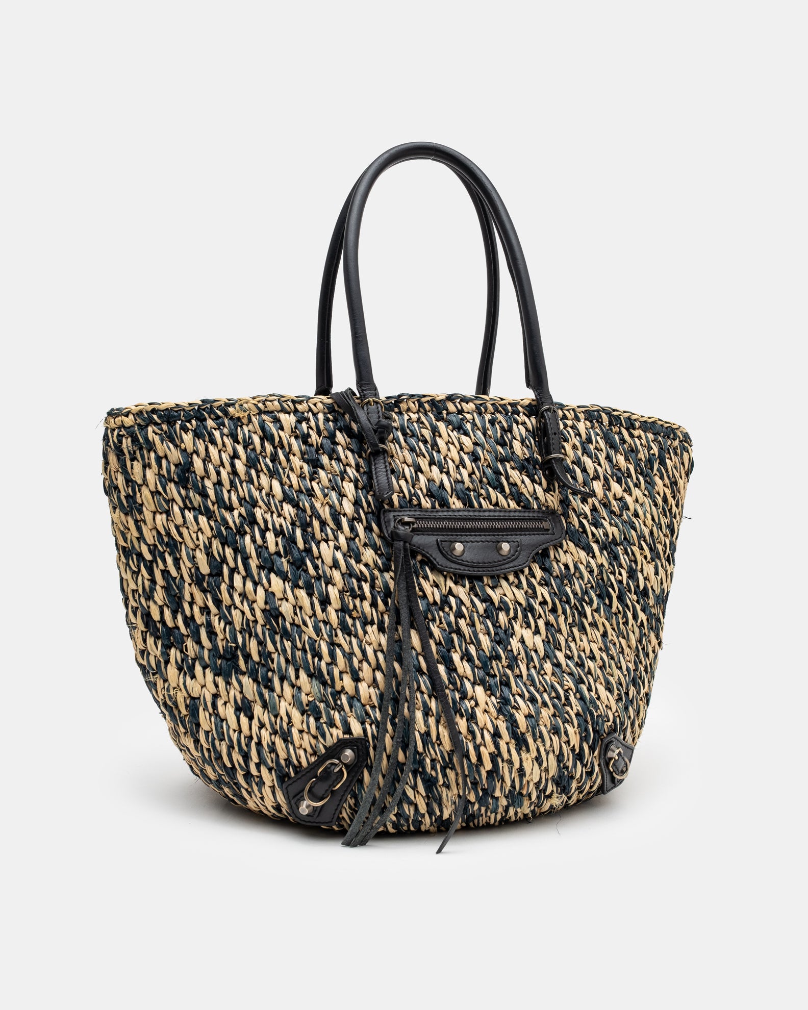 Balenciaga Basketweave Bag - C. 2010s