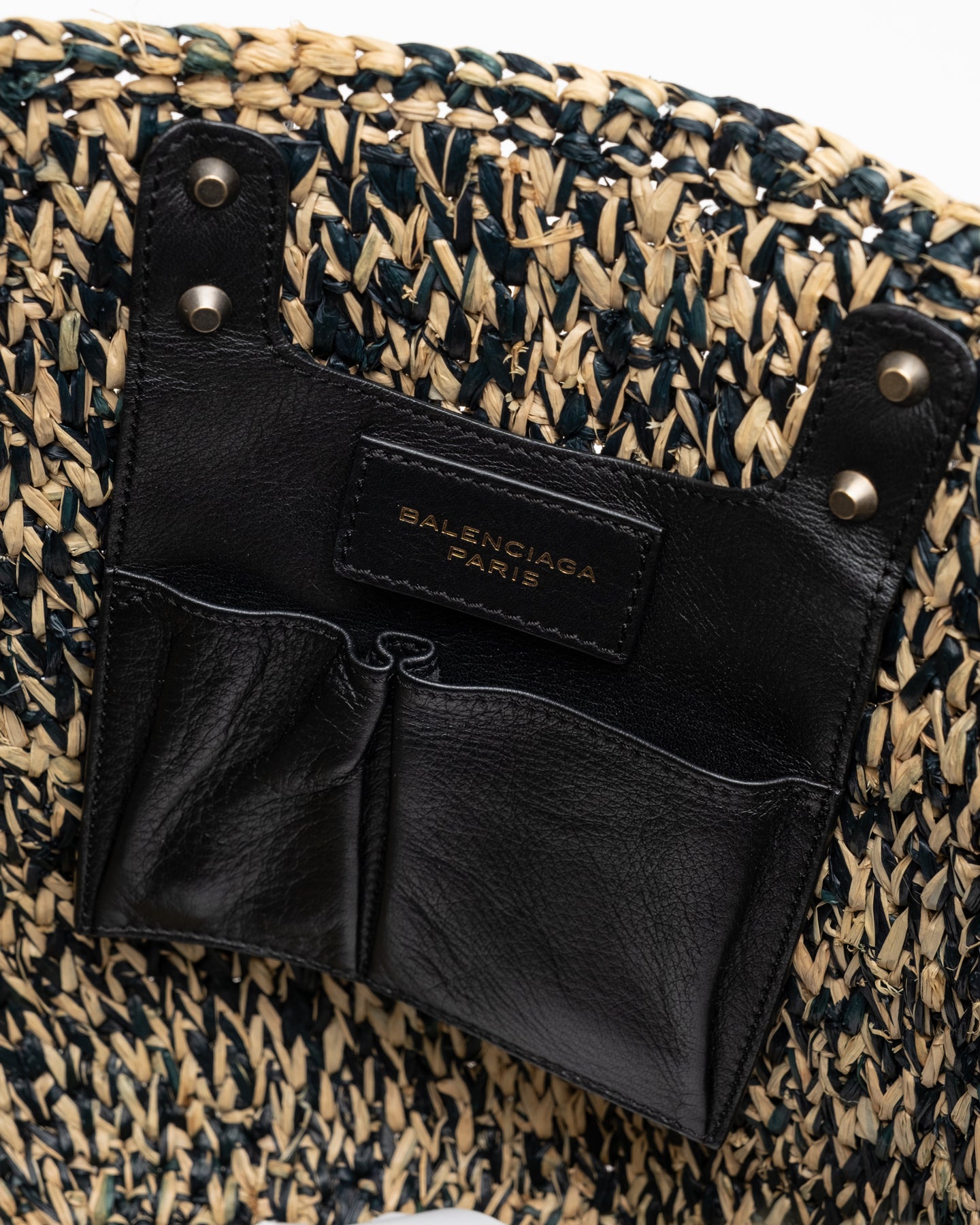 Balenciaga Basketweave Bag - C. 2010s