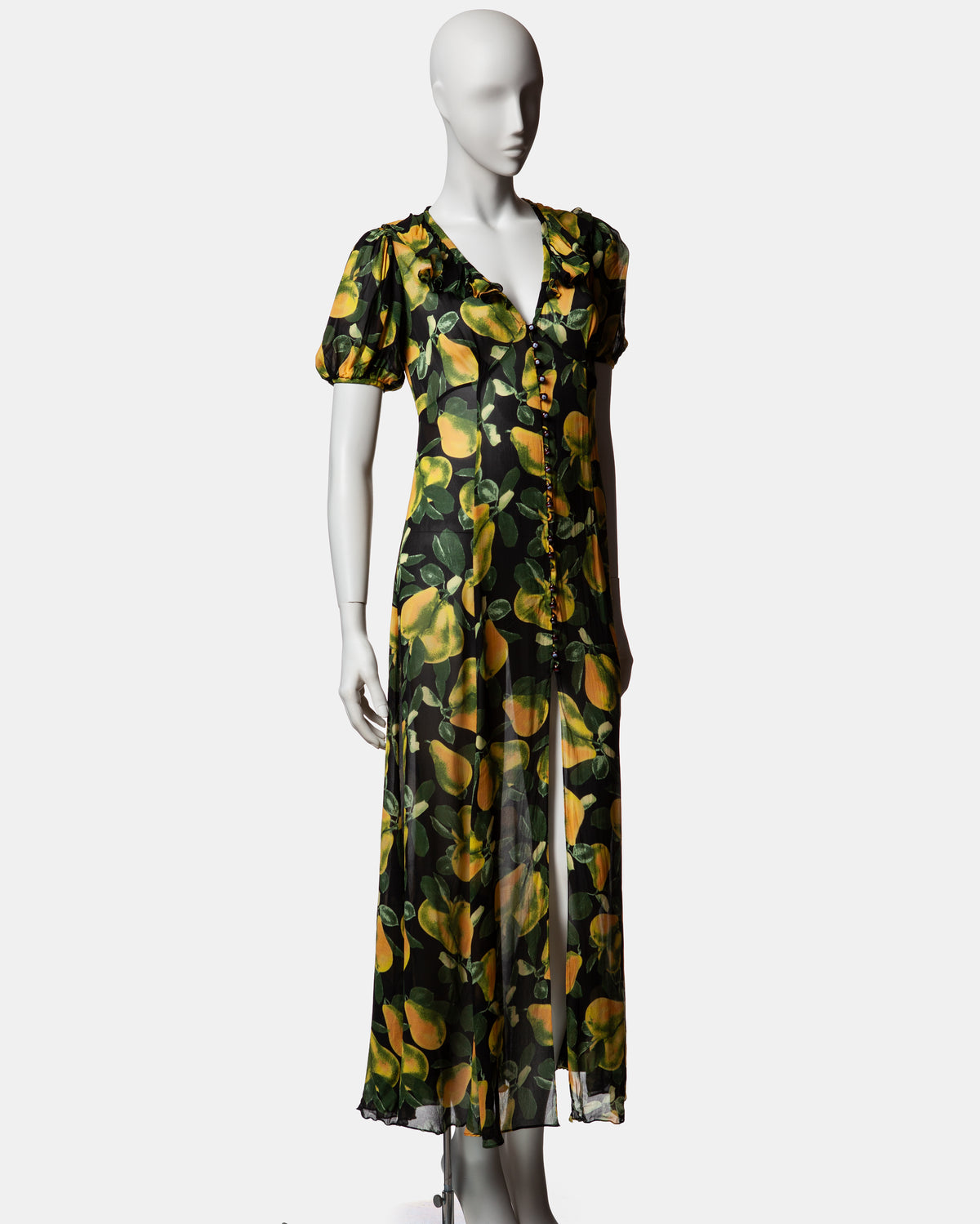 Marc Jacobs - Redux Perry Ellis Pear Maxi Dress - 2018 - US 0