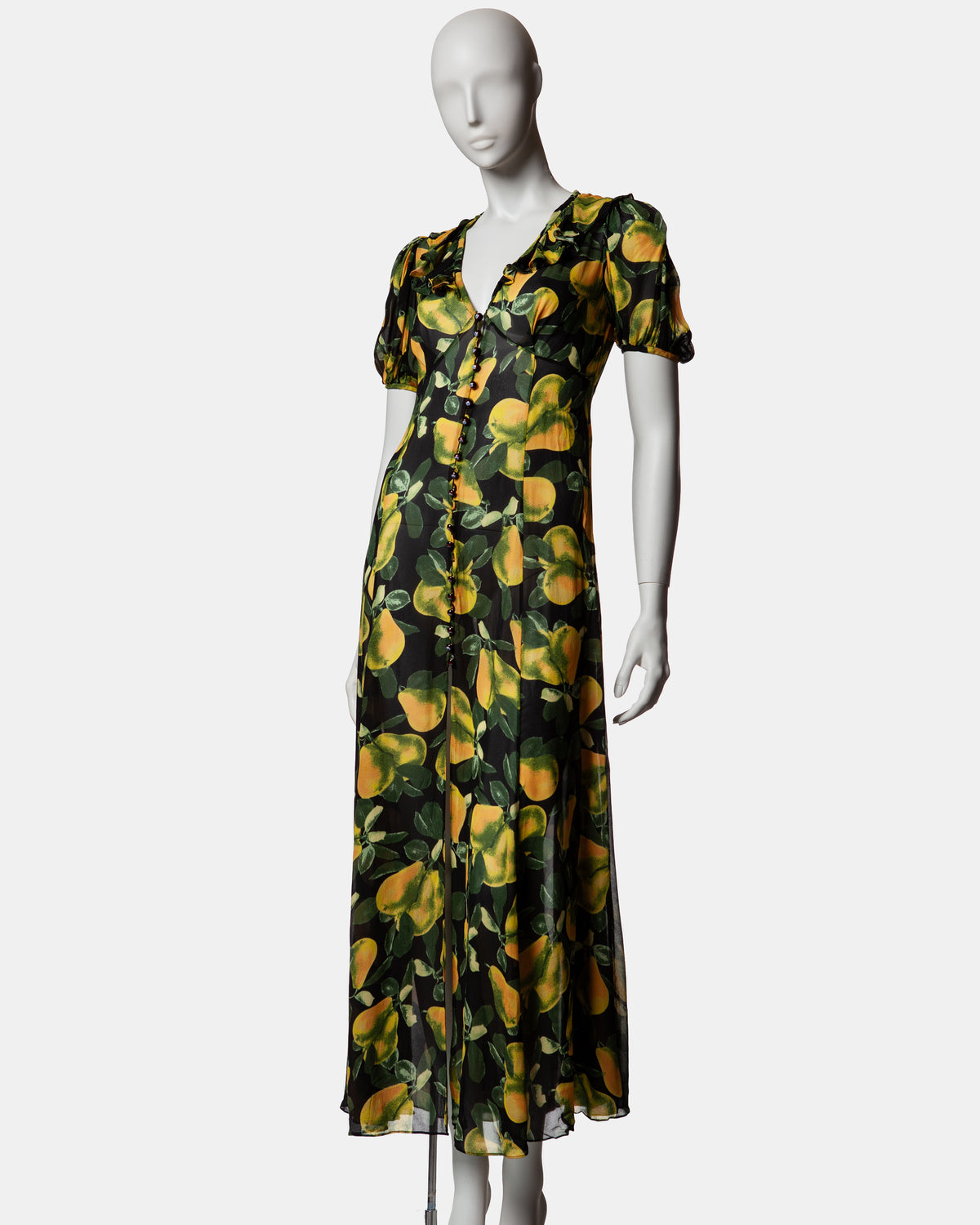 Marc Jacobs - Redux Perry Ellis Pear Maxi Dress - 2018 - US 0