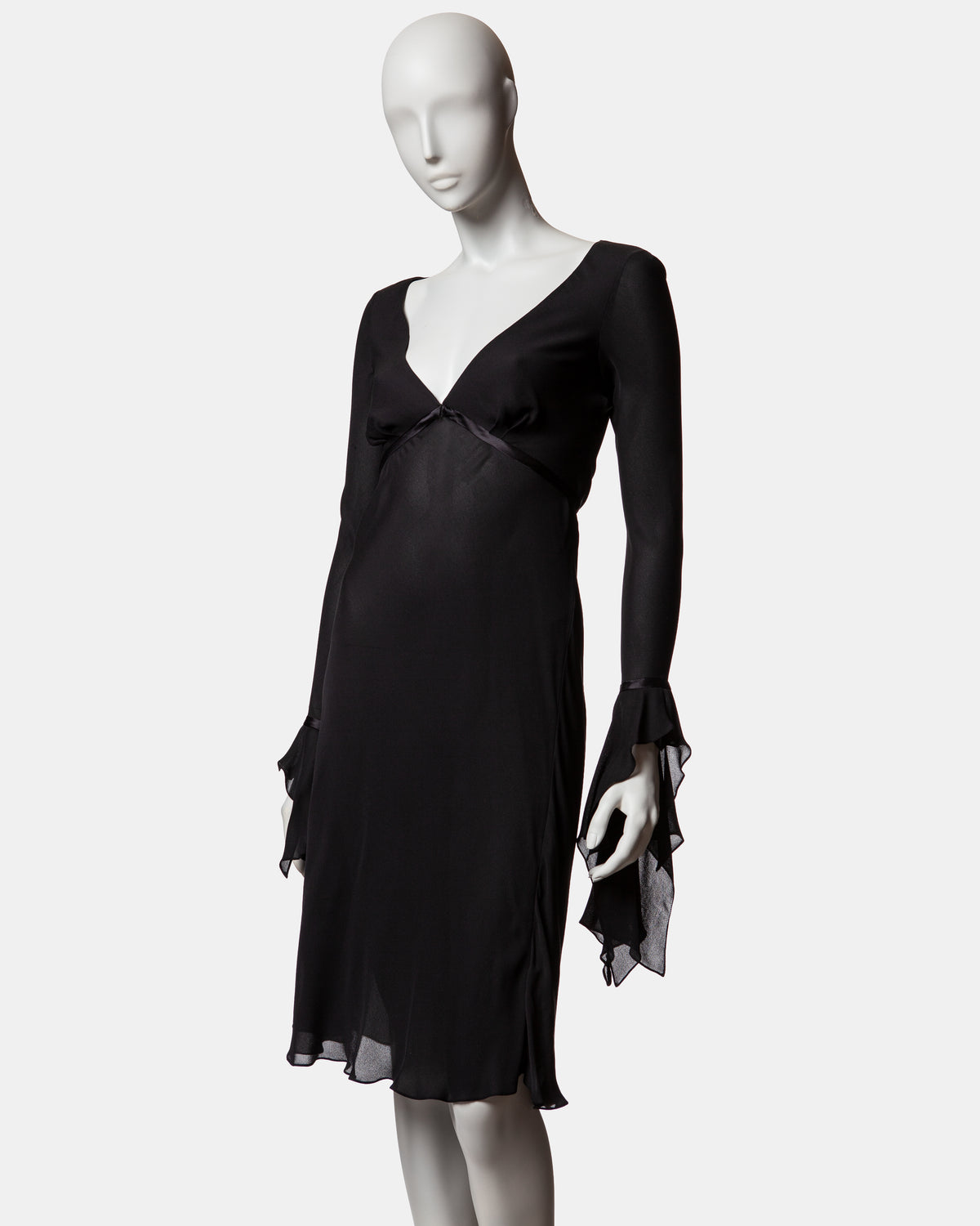Maria Grachvogel Silk Midi Dress - C. 2000s - UK10