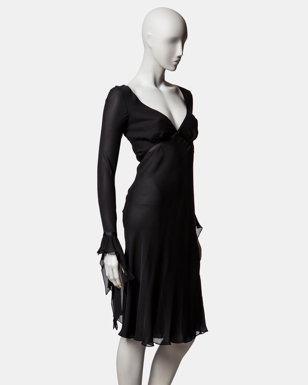 Maria Grachvogel Silk Midi Dress - C. 2000s - UK10