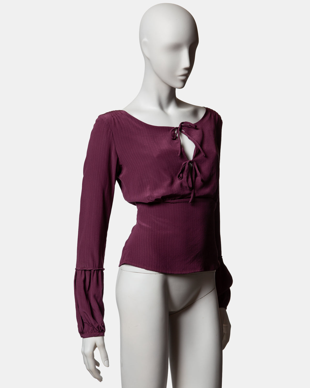Frostfrench Silk Peasant Top - A/W 2002 - UK 8