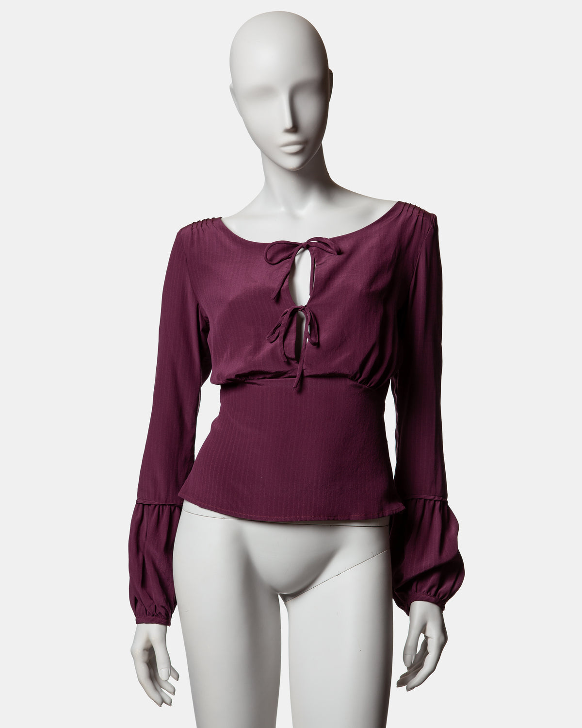 Frostfrench Silk Peasant Top - A/W 2002 - UK 8