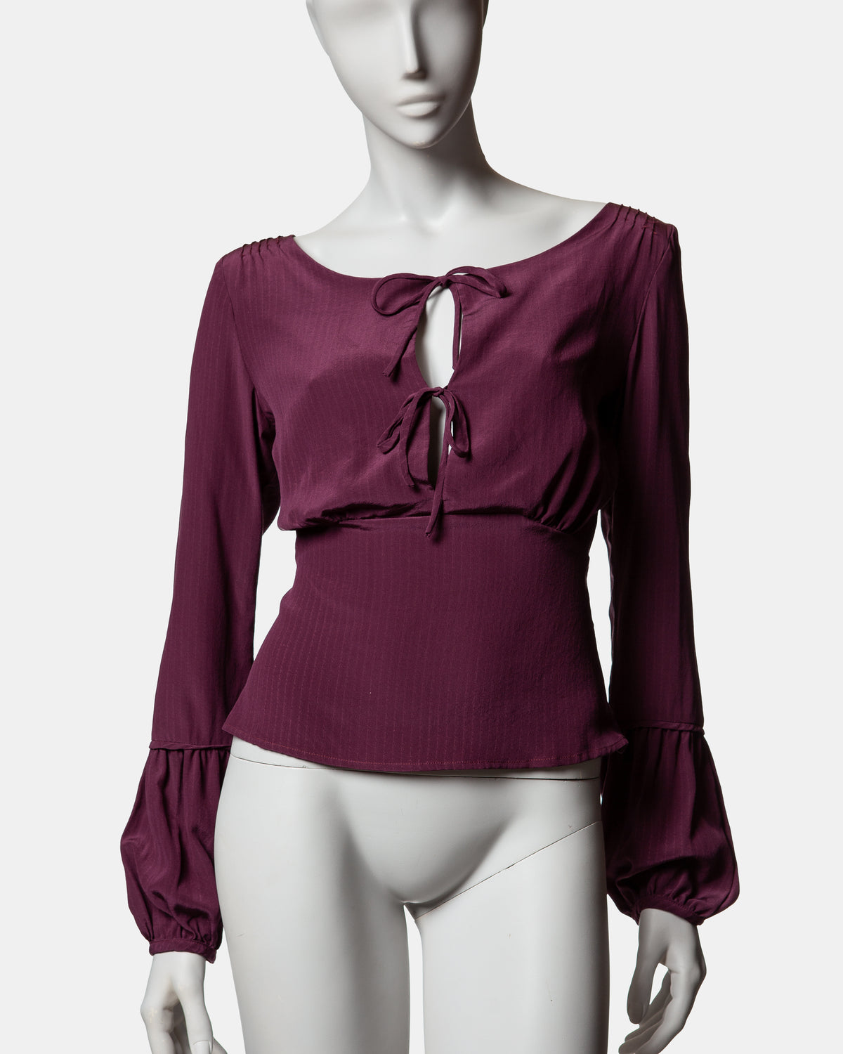 Frostfrench Silk Peasant Top - A/W 2002 - UK 8