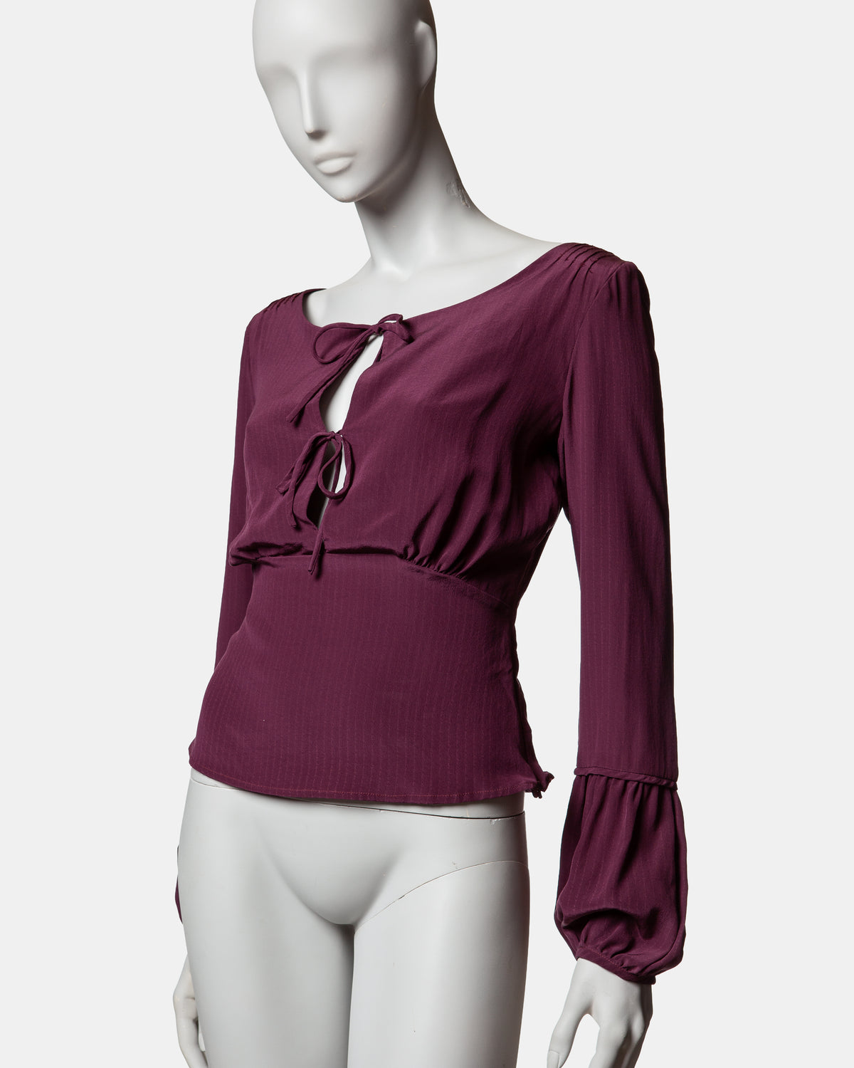 Frostfrench Silk Peasant Top - A/W 2002 - UK 8