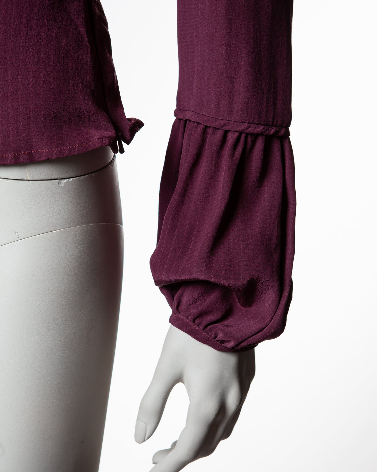 Frostfrench Silk Peasant Top - A/W 2002 - UK 8