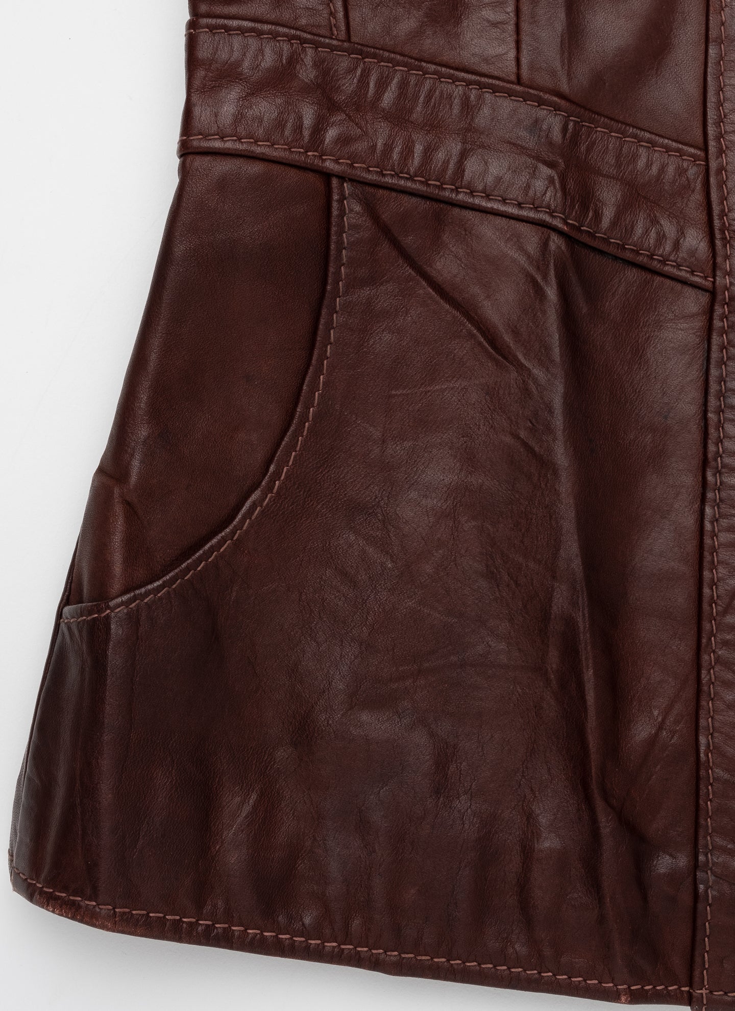 East West Musical Instruments 'Eklu' Leather Jacket - C. 1970s