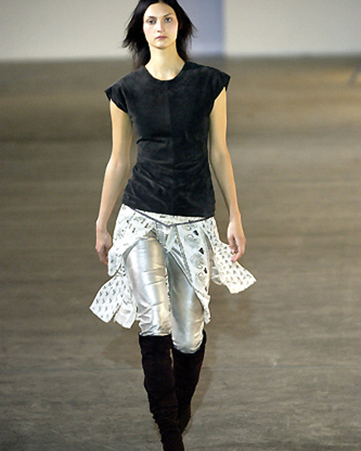 Emma Cook - Silk Amulet Skirt - A/W 2002  - UK 8