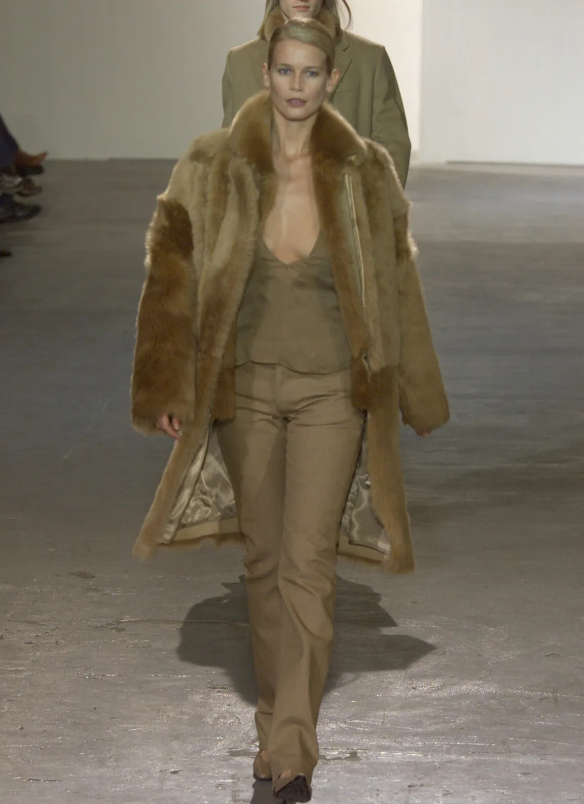 Helmut Lang Shearling Coat - A/W 2000