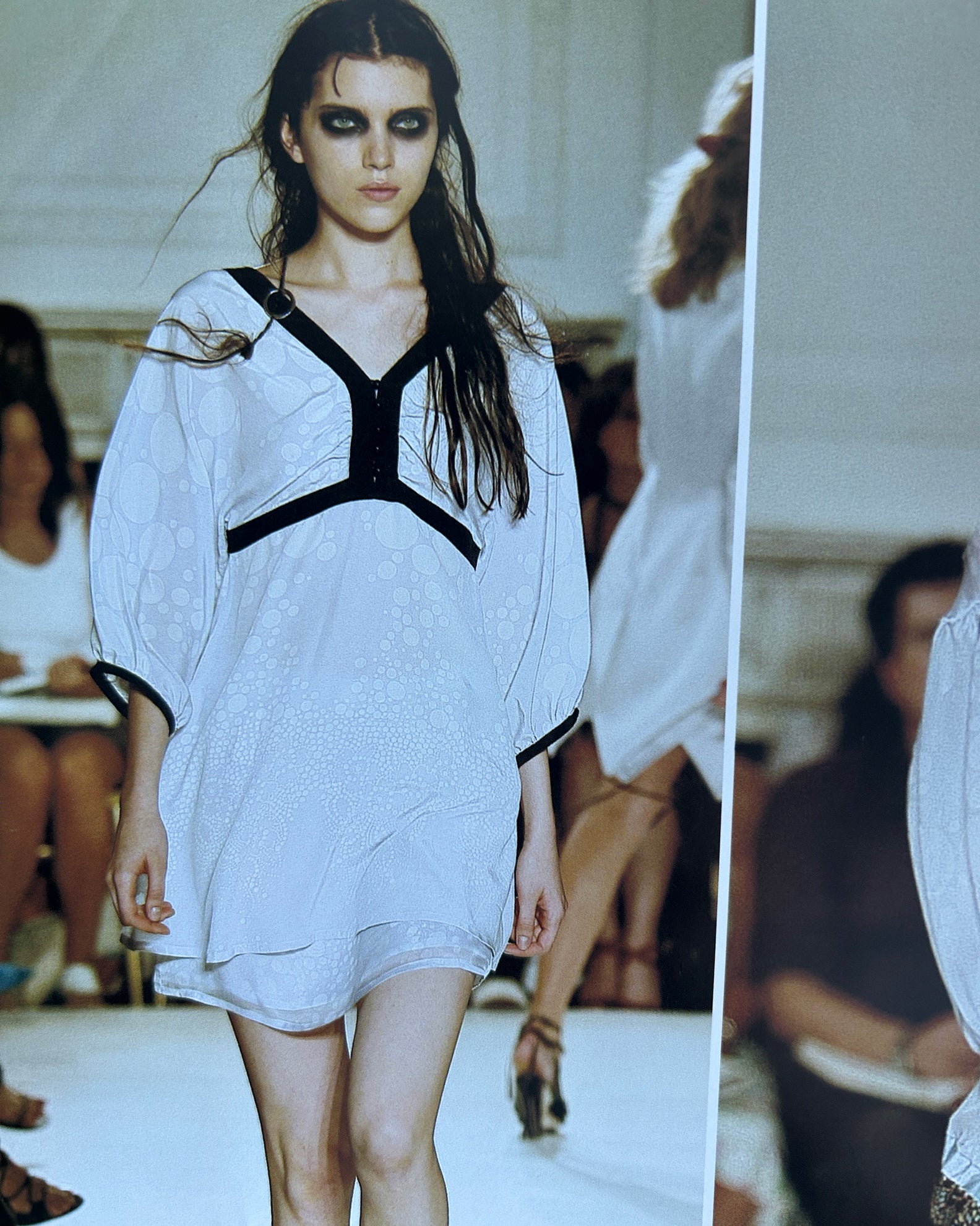 House Of Jazz Silk Mini Dress - UK 10 - S/S 2004