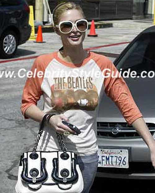Junk Food - The Beatles Raglan Tee - 2005 - L