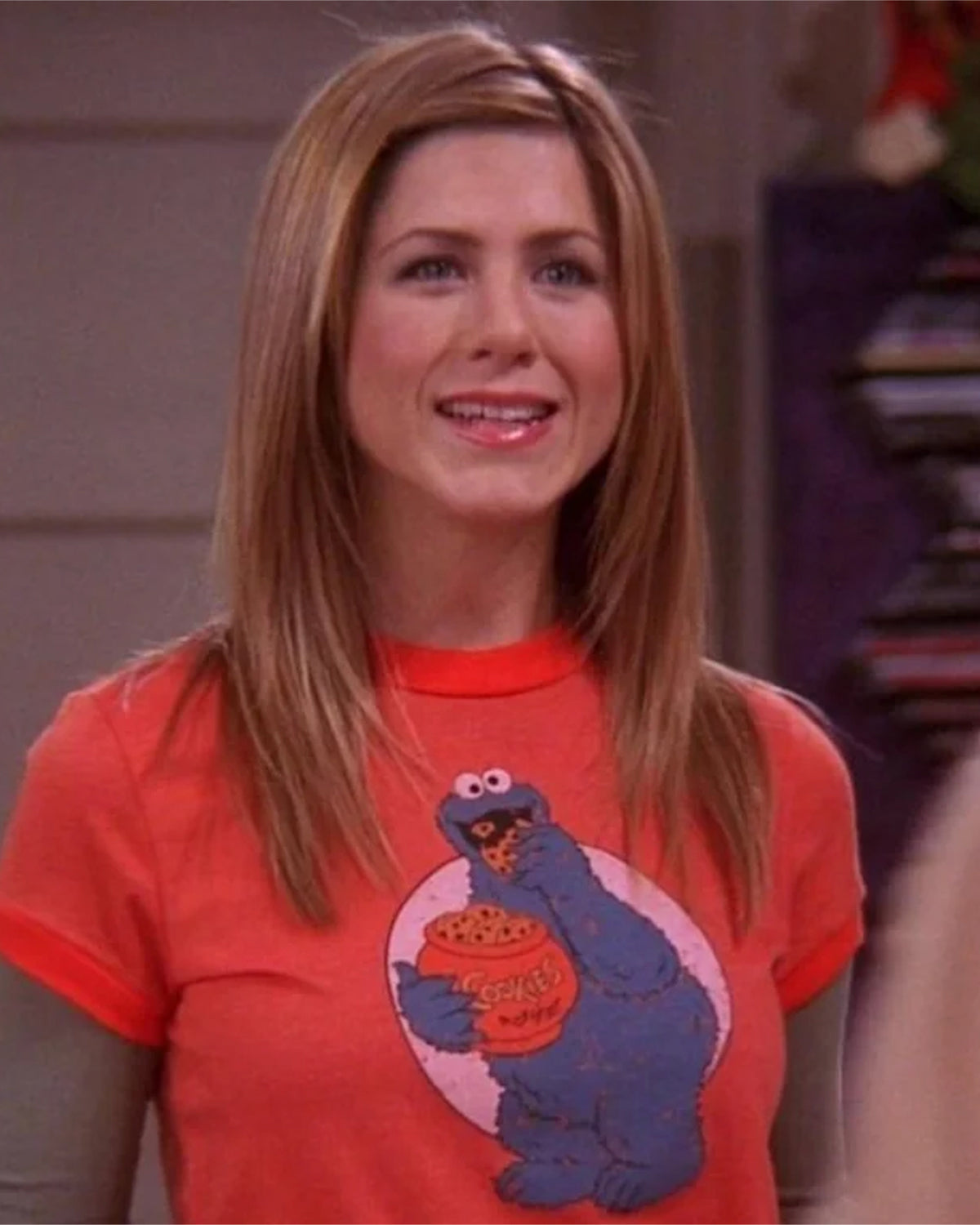 Junk Food - Cookie Monster Ringer Tee - 2003 - M