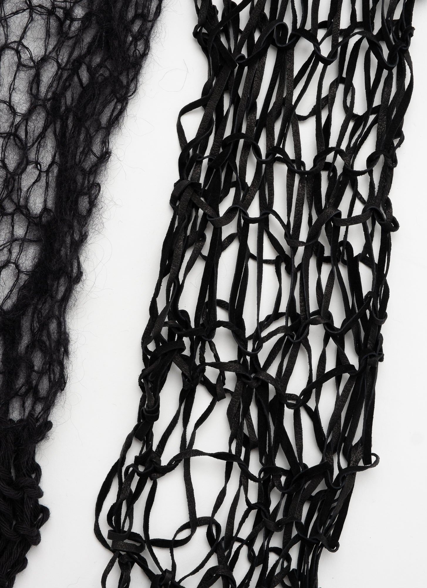 Raf Simons Radioactivity Web Knit Sweater - A/W 1998